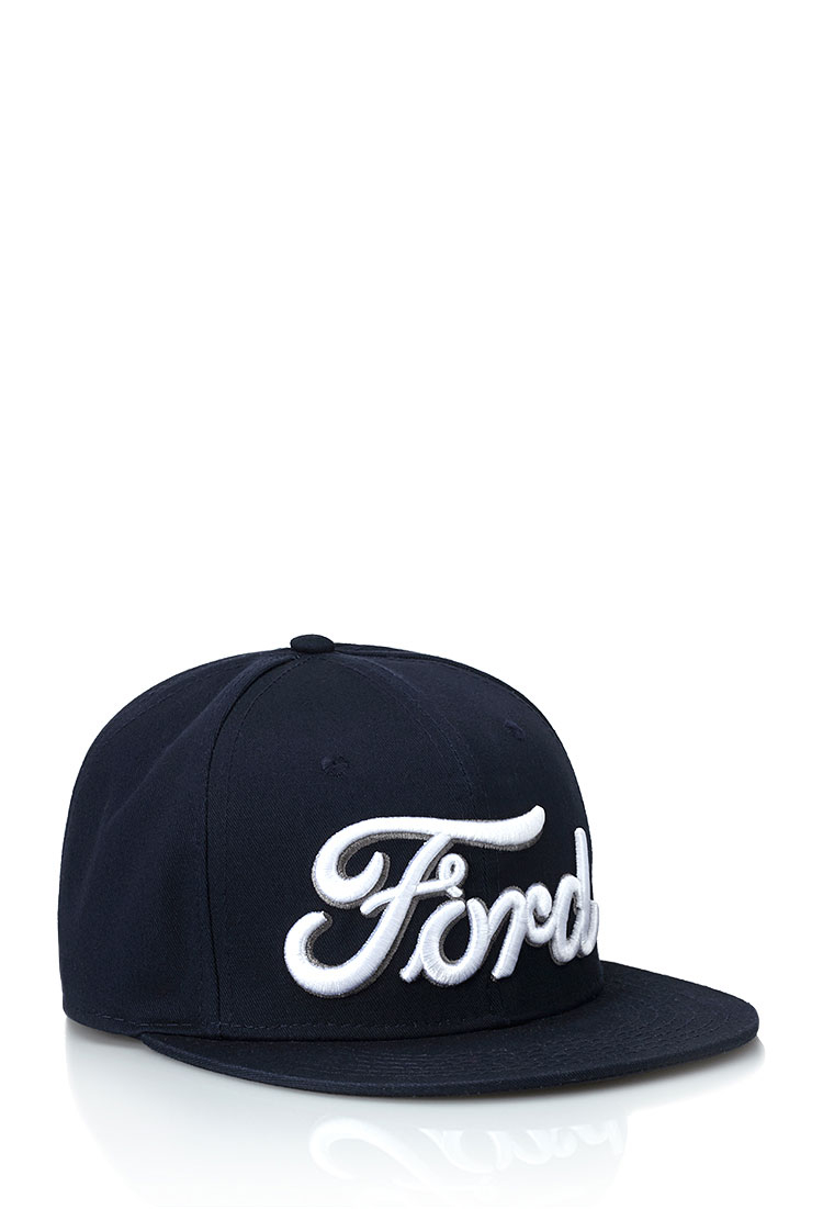 Lyst Forever 21 Ford Snapback Hat in Blue for Men