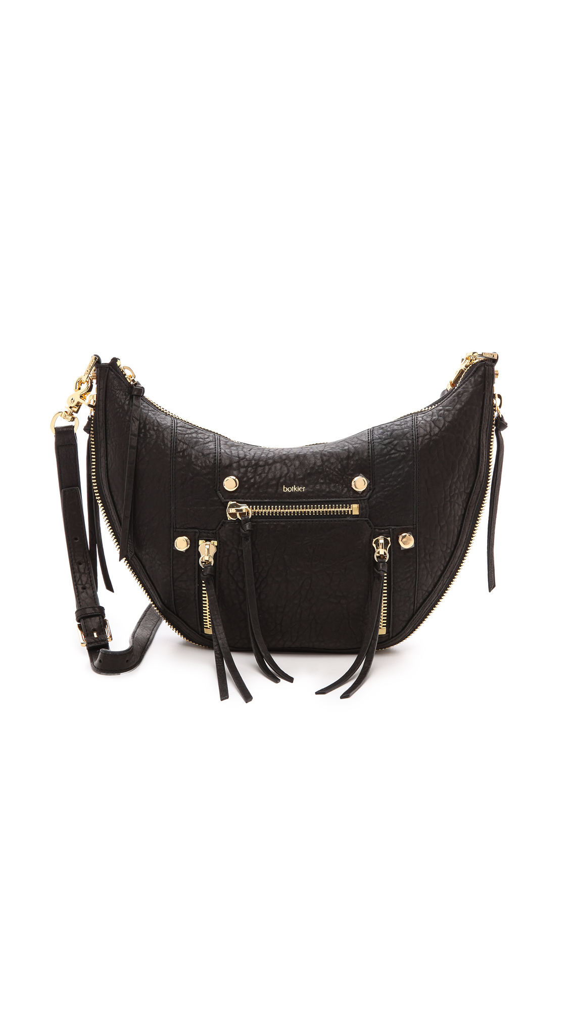 Botkier Black Ruched Hobo botkier logan mini hobo black in black lyst Botkier Black Ruched Hobo botkier logan mini hobo black in black lyst