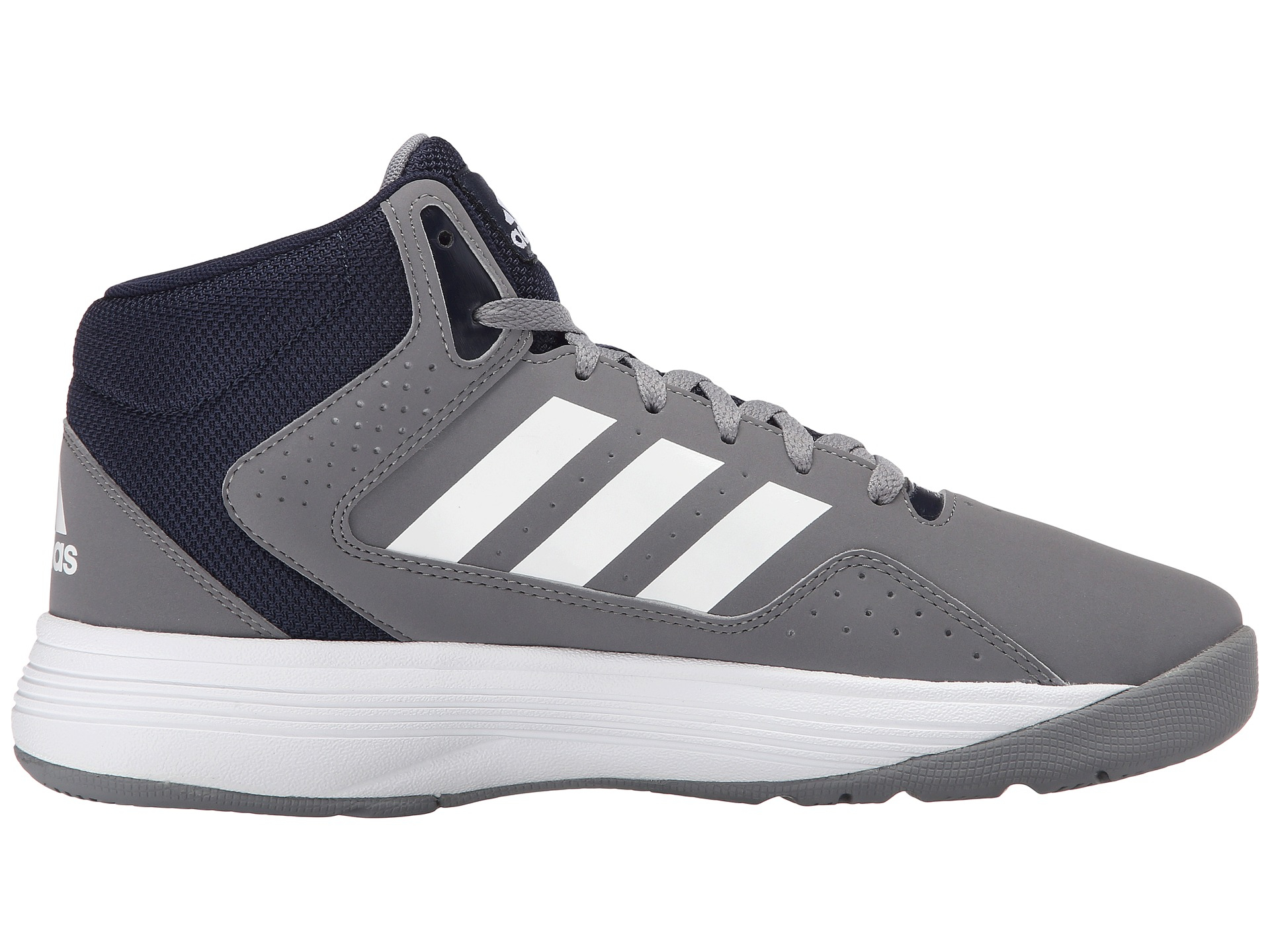 Adidas originals Cloudfoam Ilation Mid in Gray for Men | Lyst