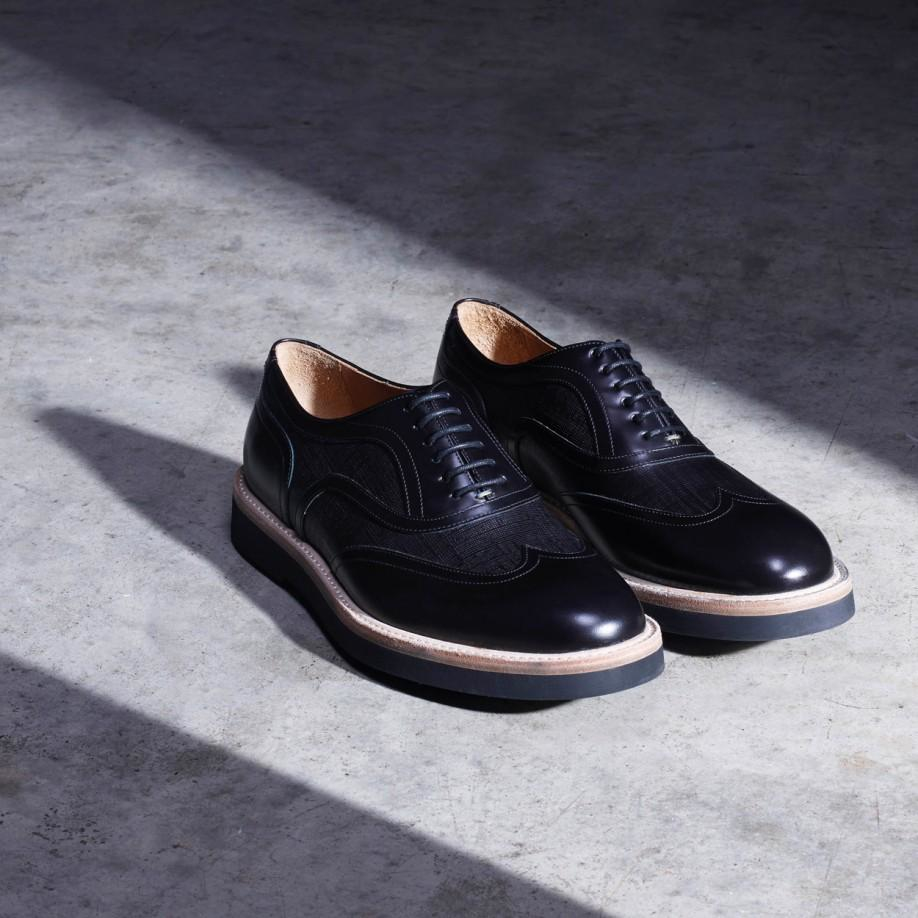 shoe bag dust Oxford Calf Black 'truman' Paul smith Shoes Men's Leather