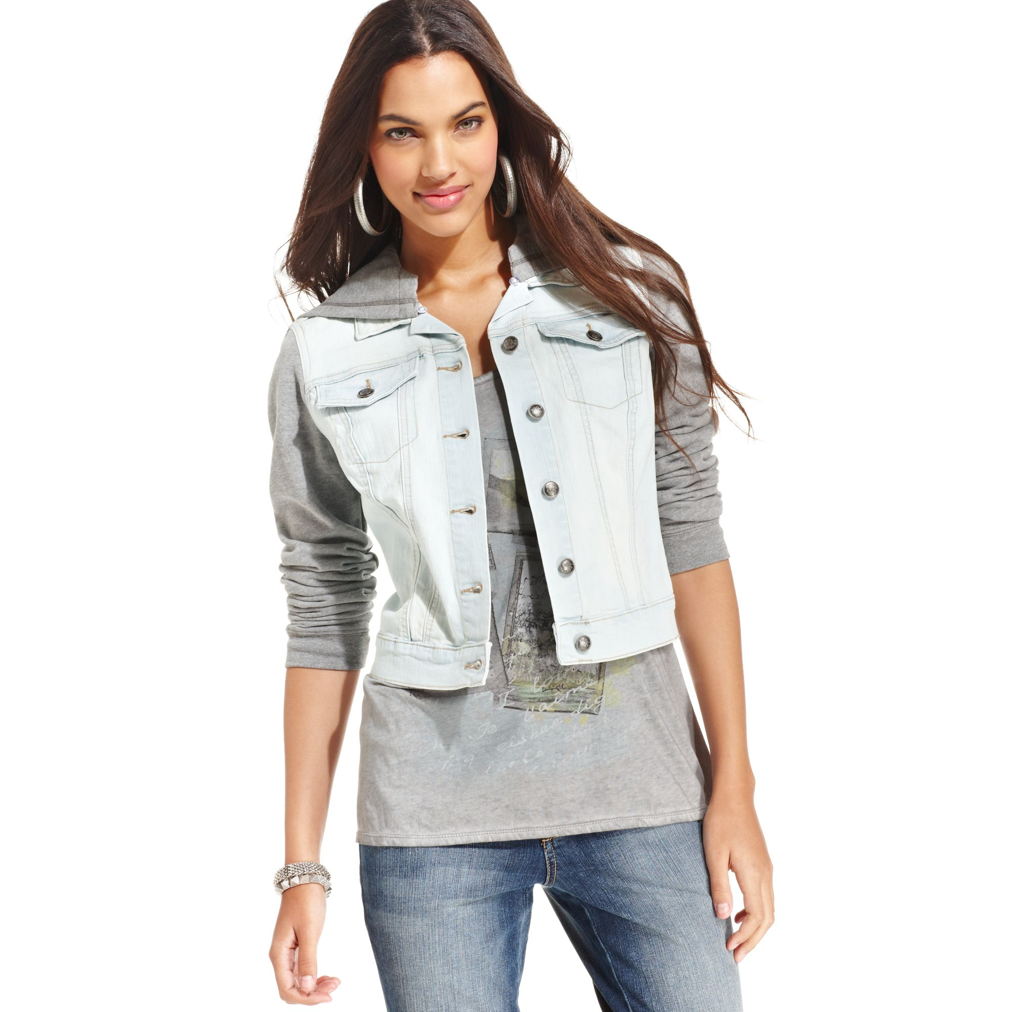 Jean Jacket Women Jessica Simpson Women's And Women's Plus Uptown