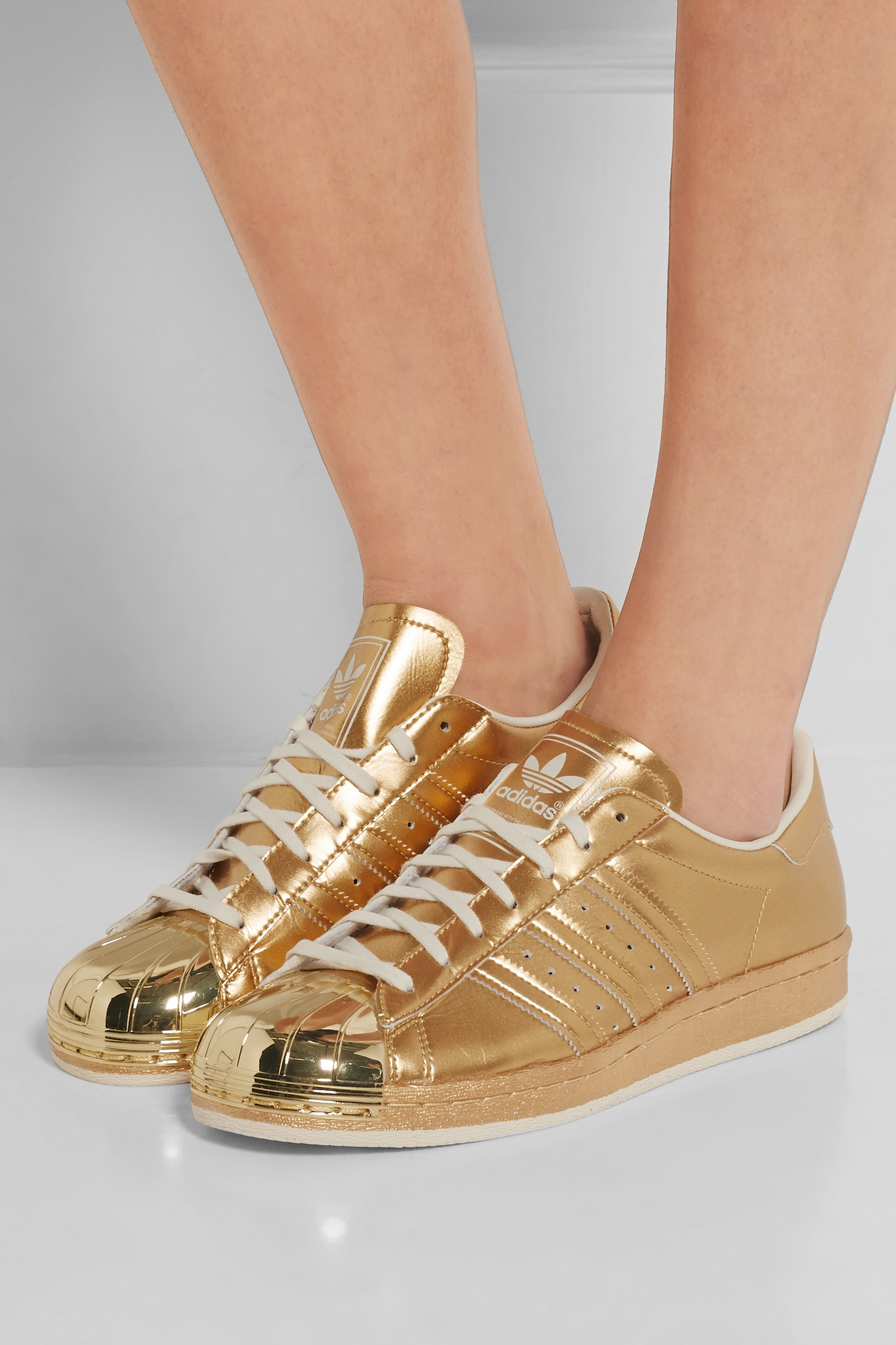 adidas Originals Superstar 80s Metallic Leather Sneakers ...