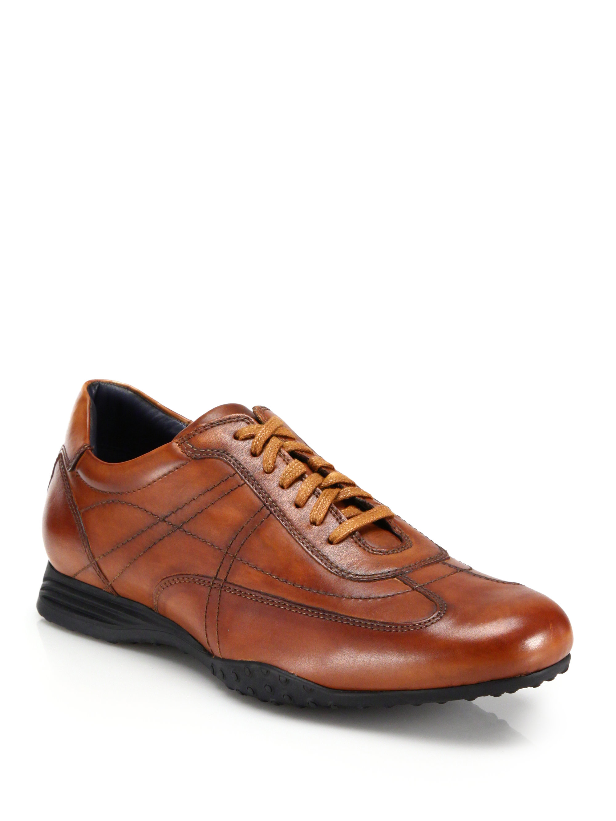 Lyst - Cole Haan Granada Leather Sport Oxford Sneakers in Brown for Men