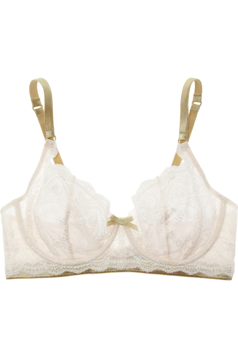 Lyst - Elle Macpherson Cloud Swing Stretch-Lace Underwired Bra in White