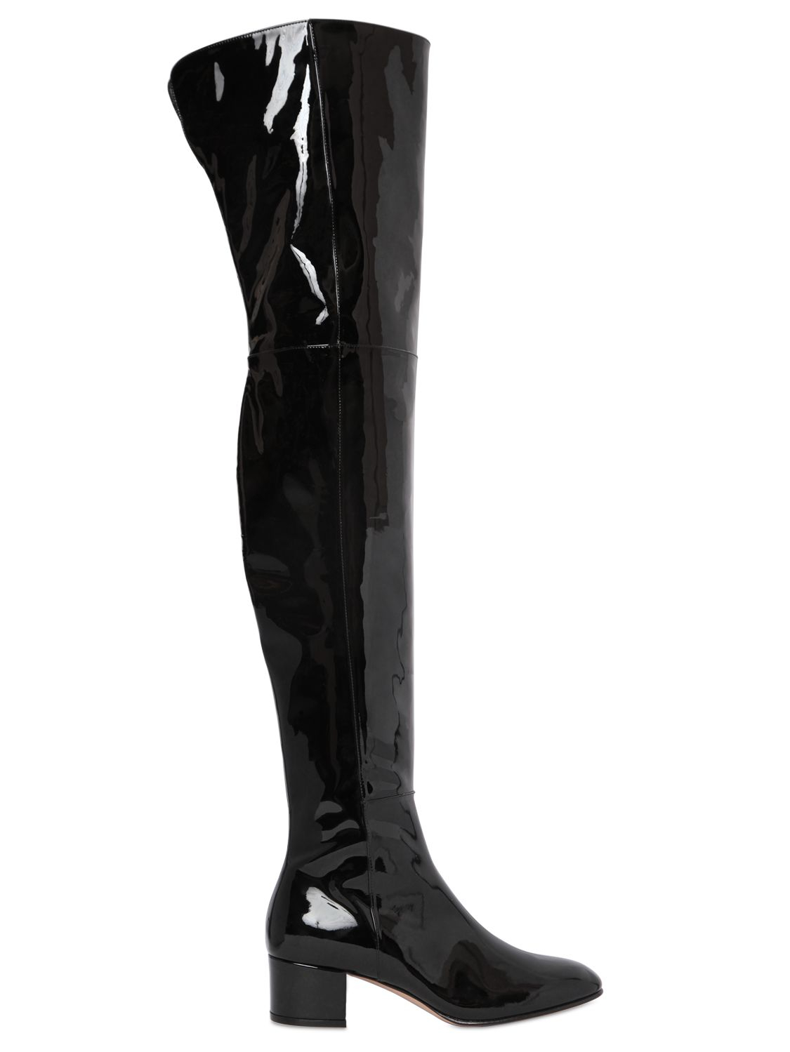 gianvito rossi over the knee leather boots
