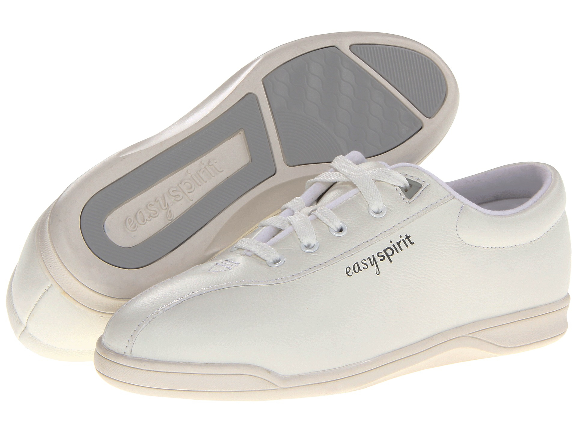 Easy spirit Ap1 in White (White Leather) Lyst