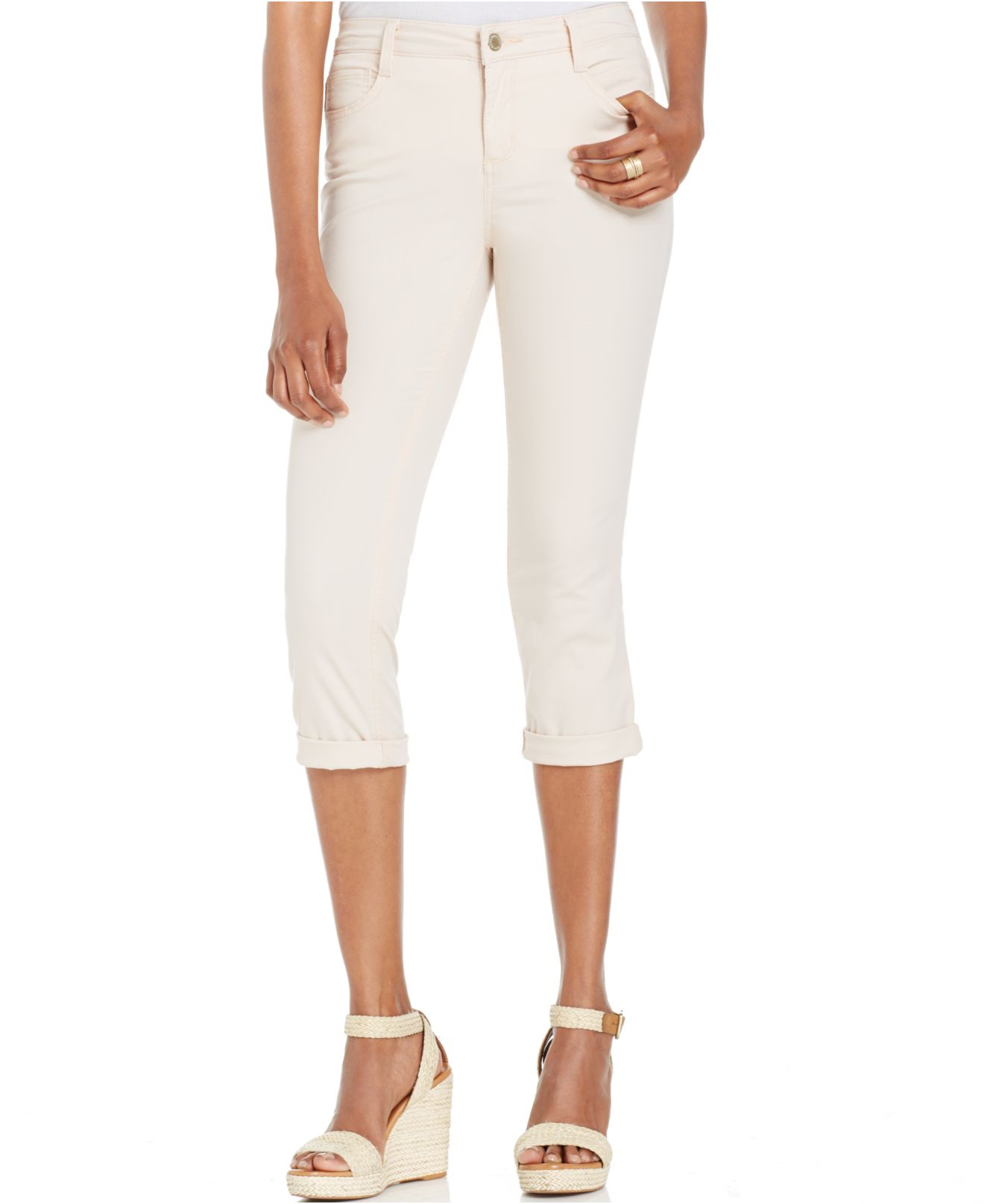 macy's capri pants petite