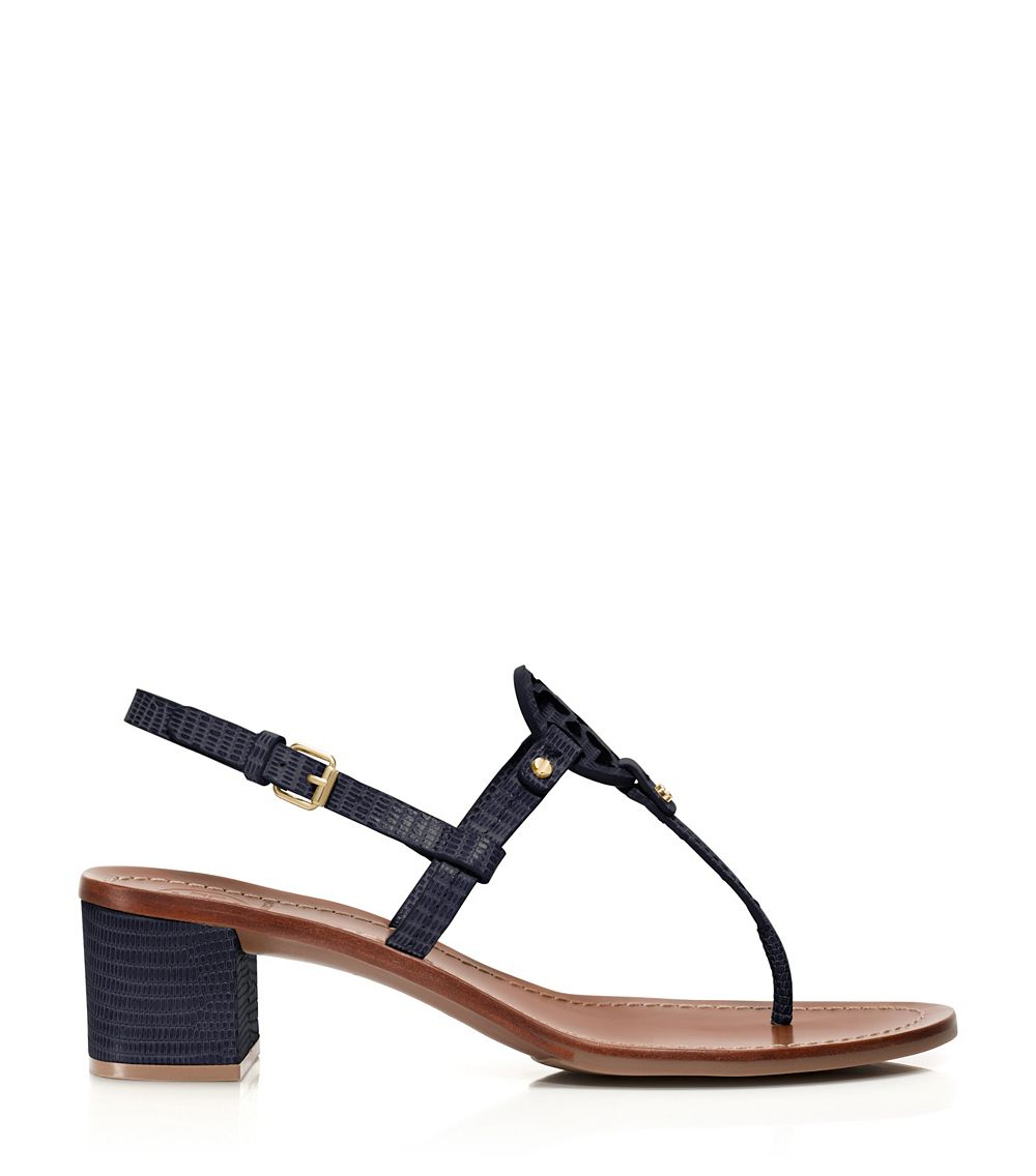 tory burch nautical blue sandals