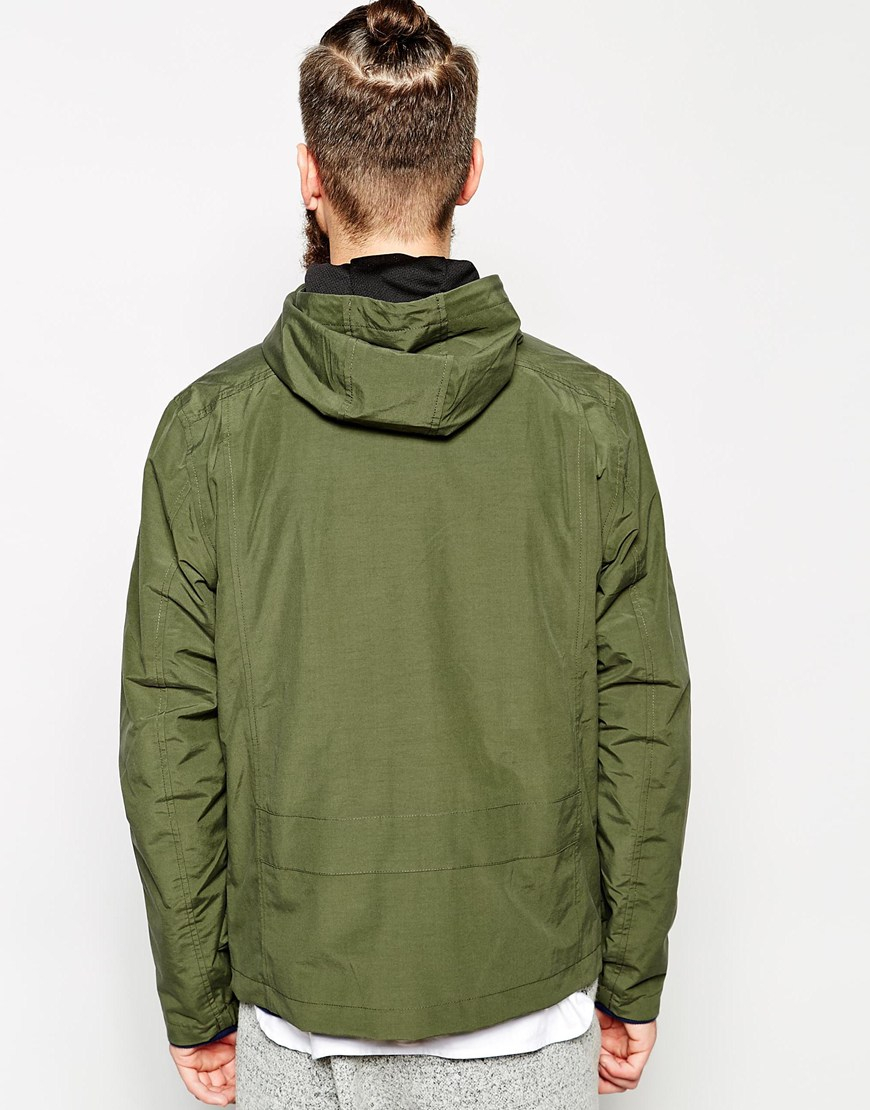 Lyst - Timberland Jacket With Hood in Green for Men