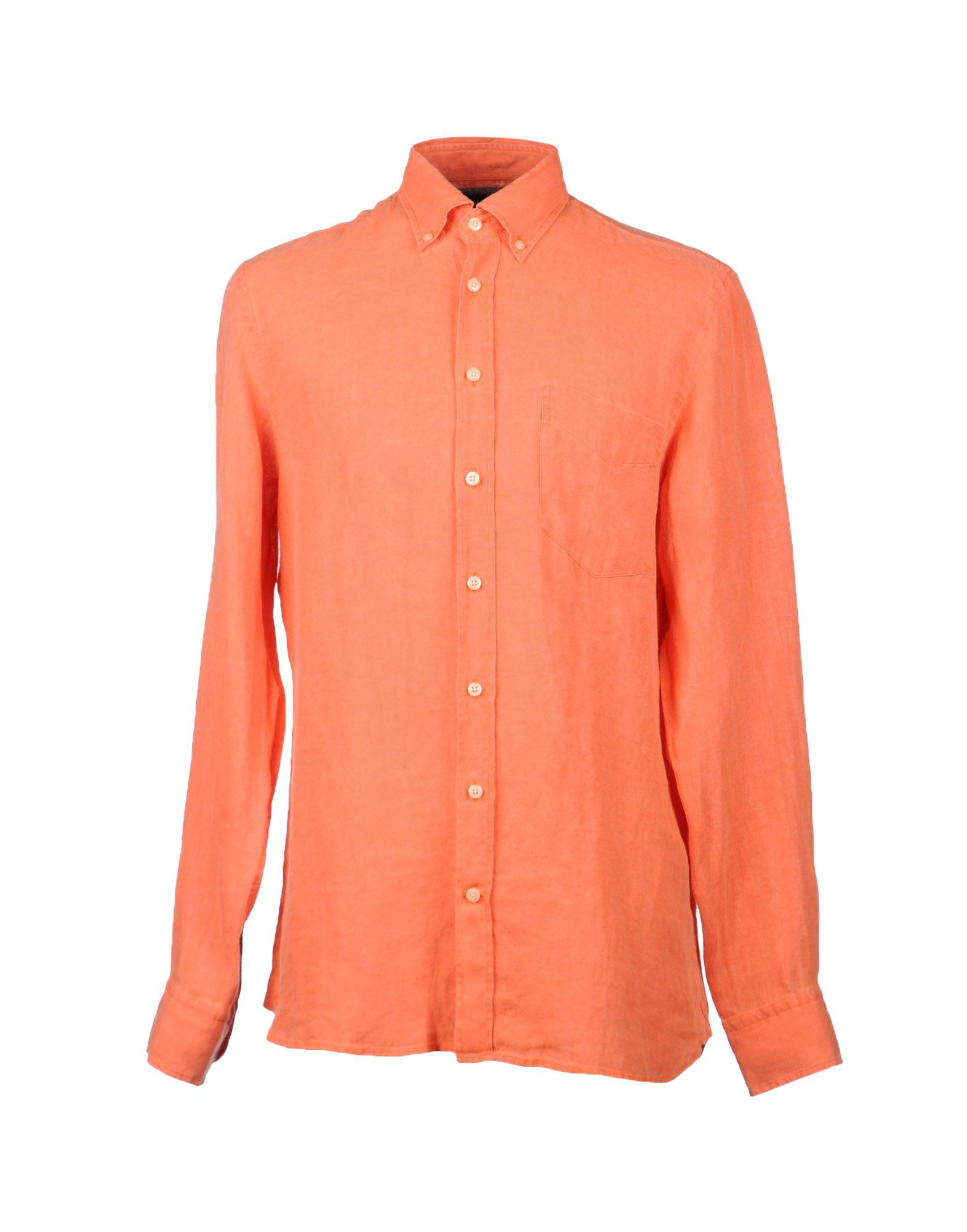 Hackett Shirt in Orange  for Men Lyst