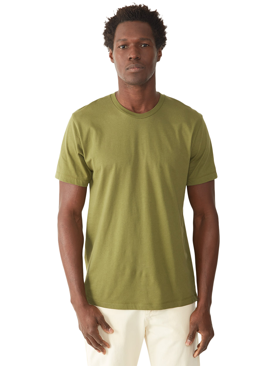 Alternative apparel Basic Mens Crew T-shirt in Green for Men | Lyst