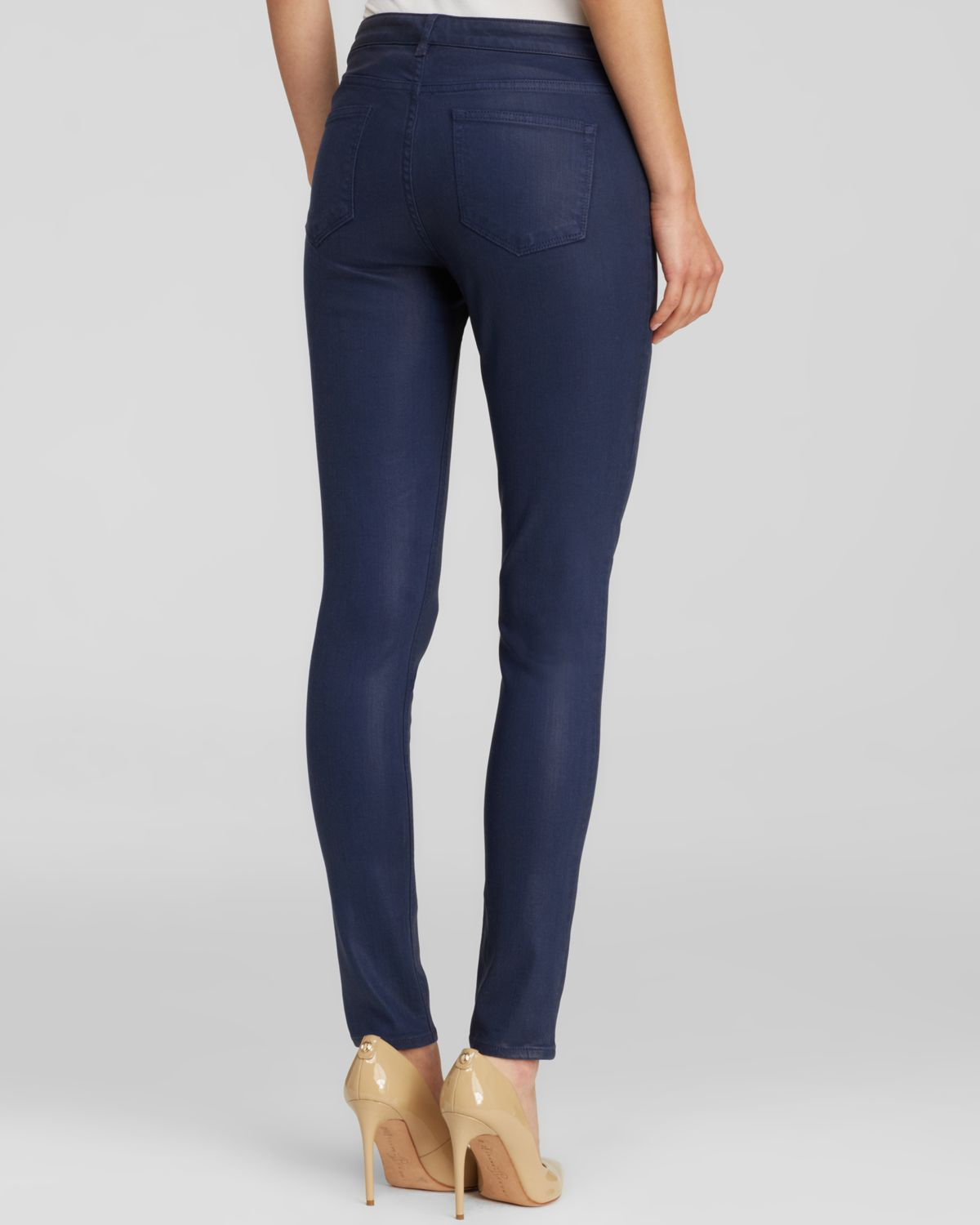 indigo skinny jeans womens