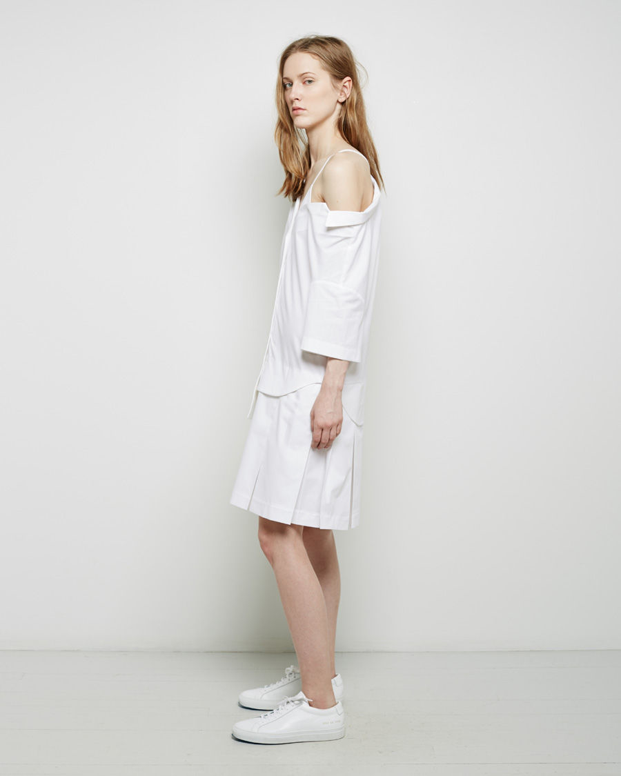 Lyst Jacquemus  L ensemble Plisse Dress  in White 