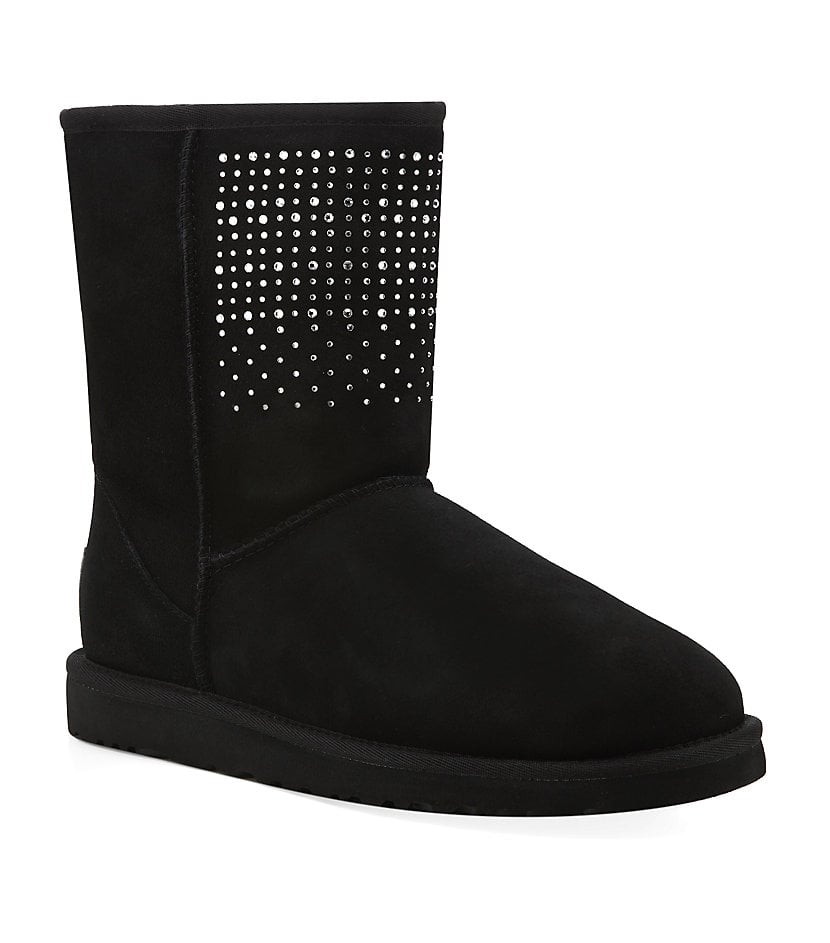 Ugg | Black Classic Short Bling Boot | Lyst