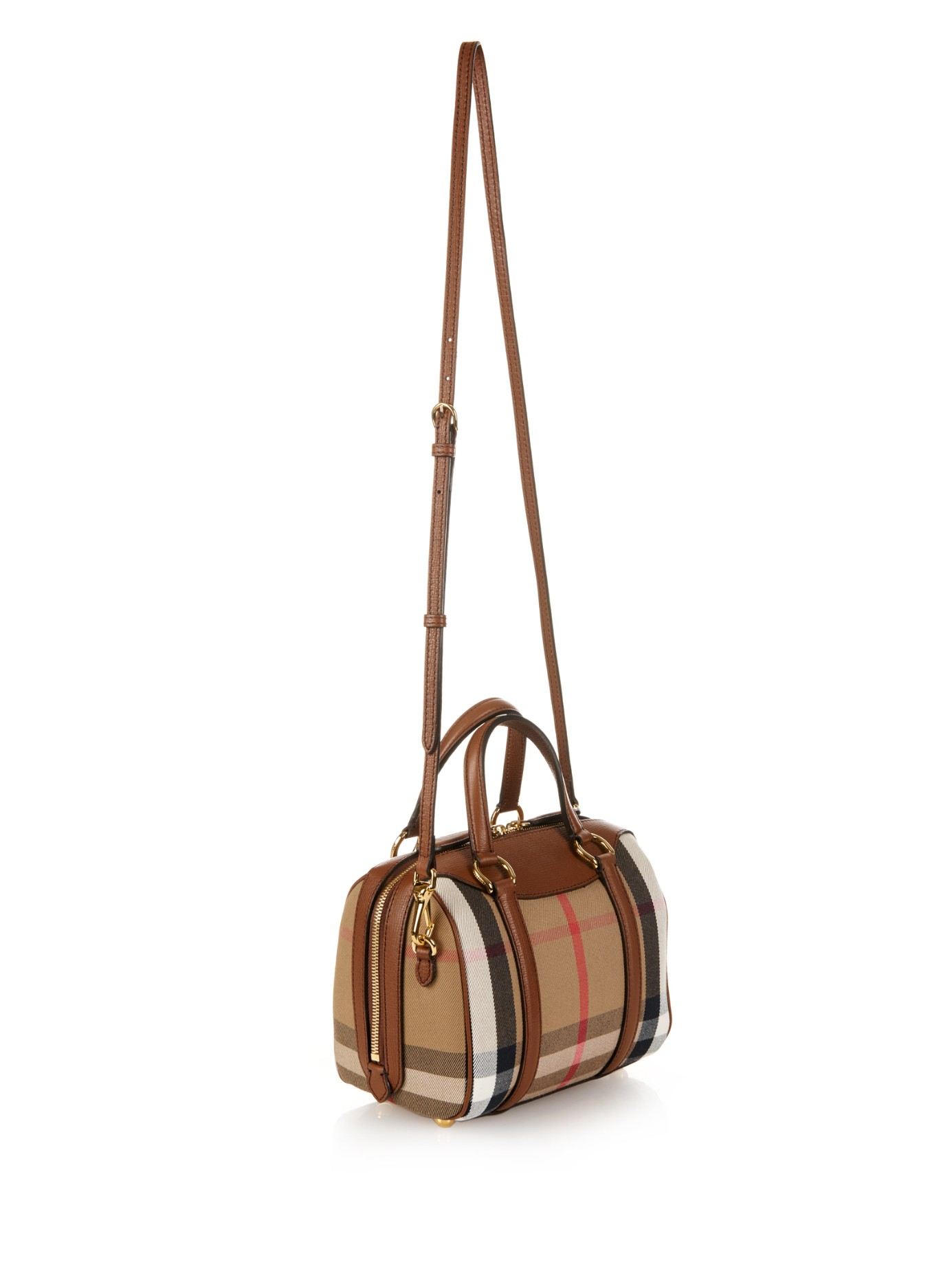 Burberry Small Alchester Cross Body Bag In Brown Lyst Gallery