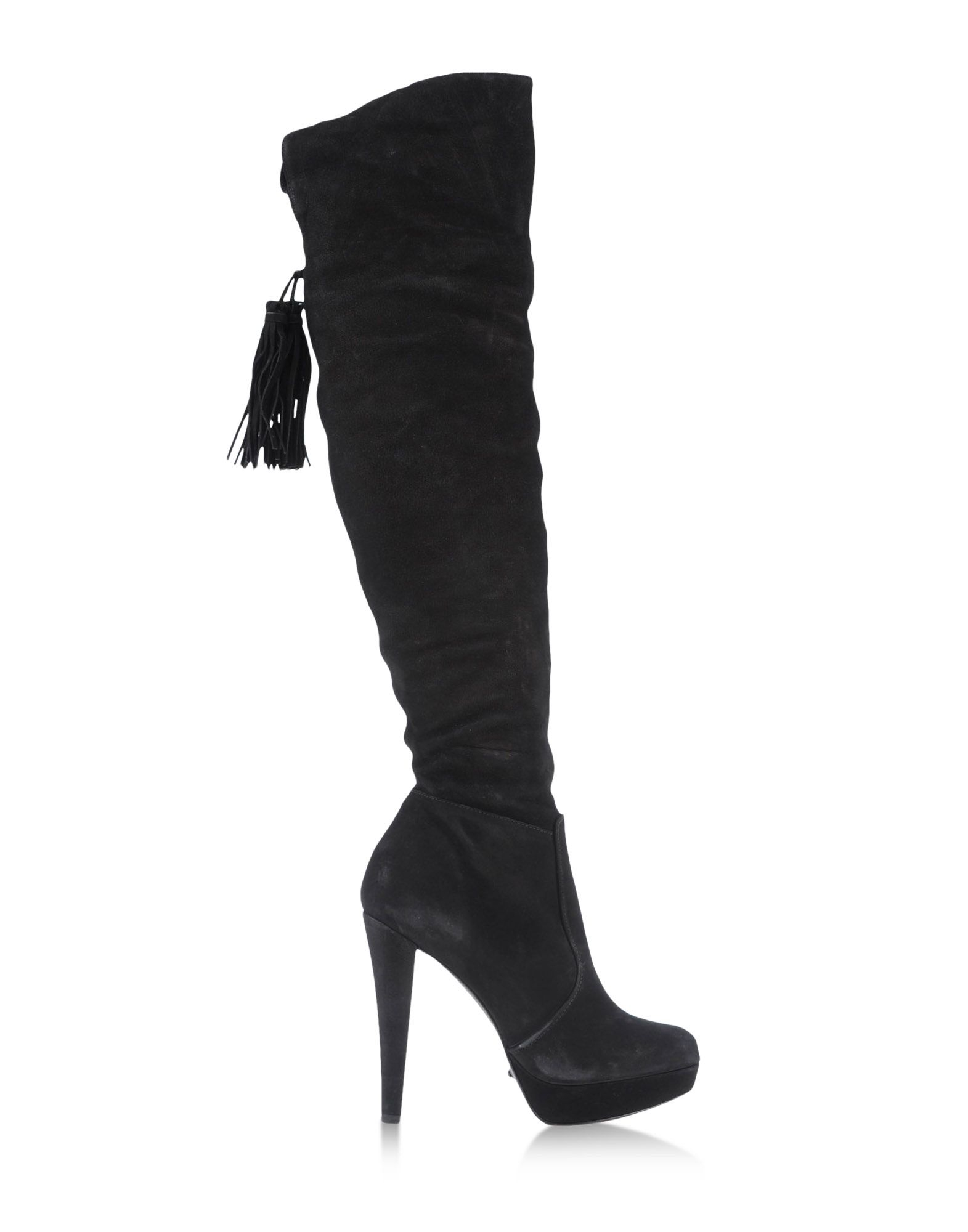 Schutz Over The Knee Boots in Black | Lyst