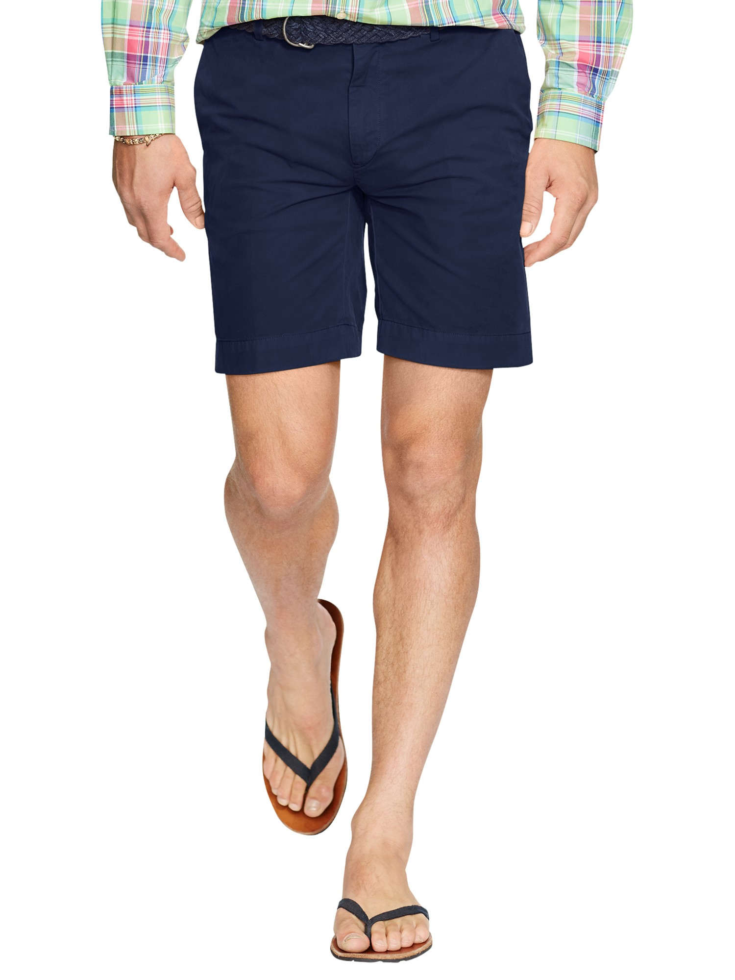 ralph lauren straight fit shorts