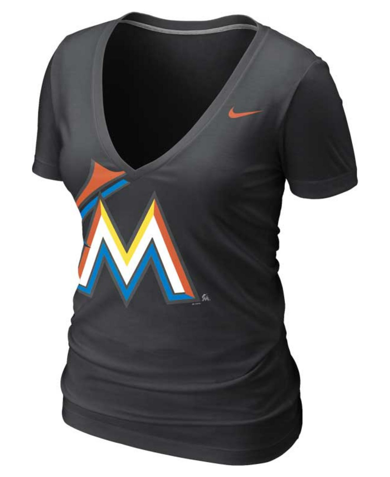 nike v neck women's shirt