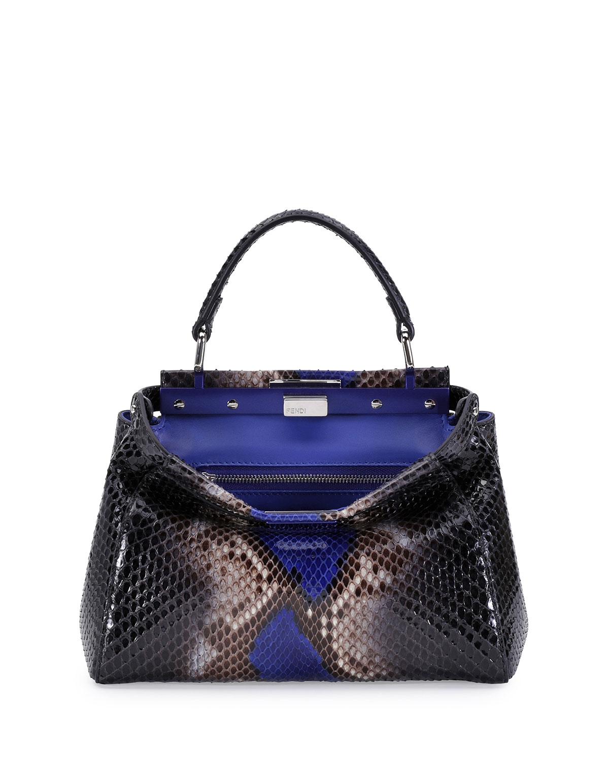 fendi peekaboo mini blue