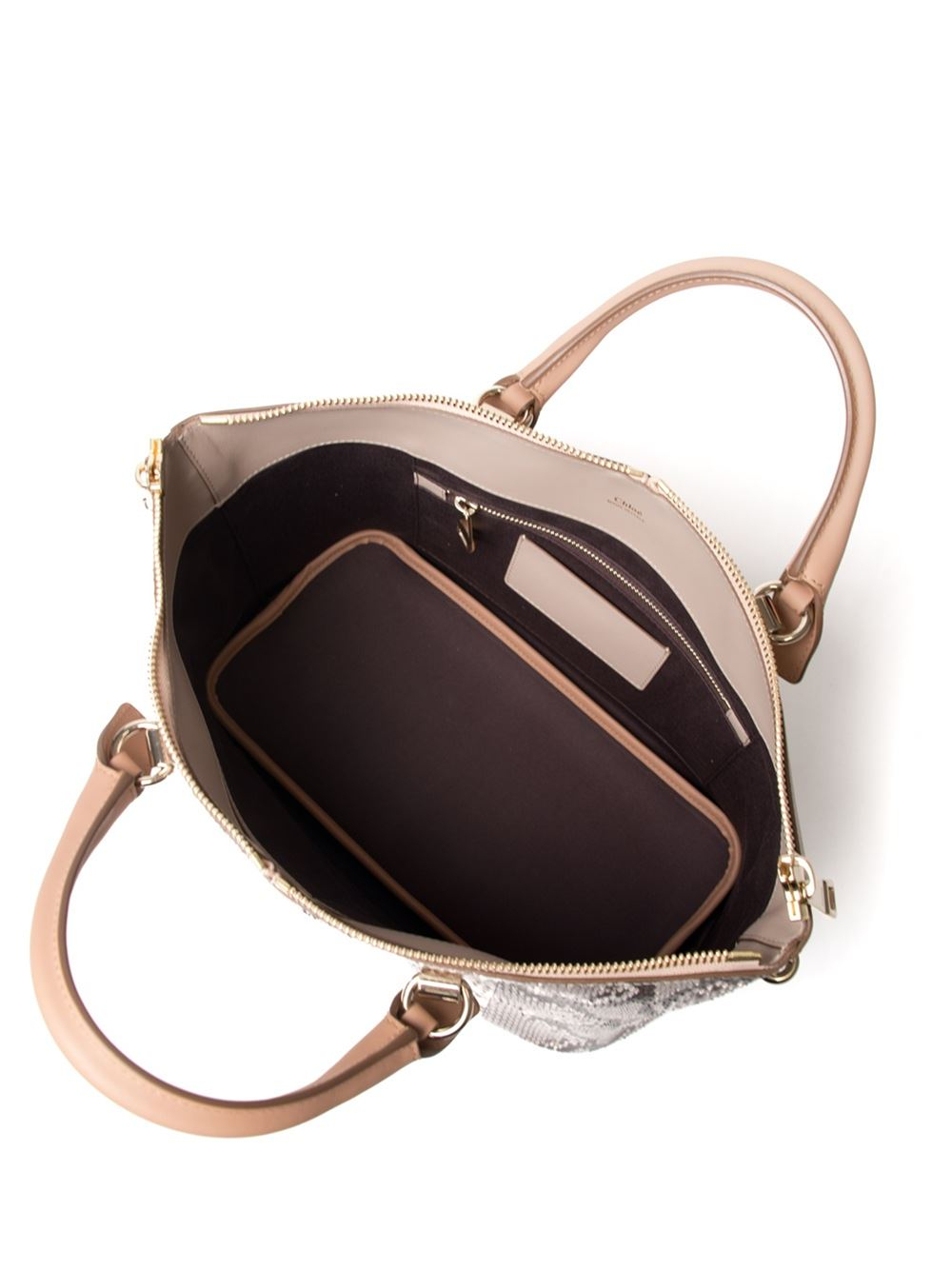 Chlo Baylee Tote Bag in Brown | Lyst  