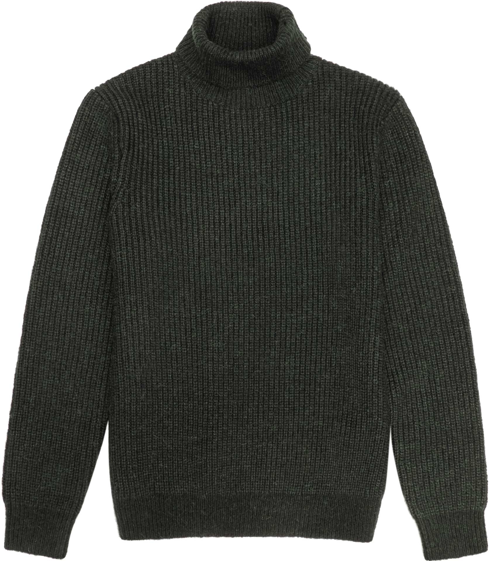Lyst - Reiss Alfred Ribbed Rollneck Jumper in Green for Men