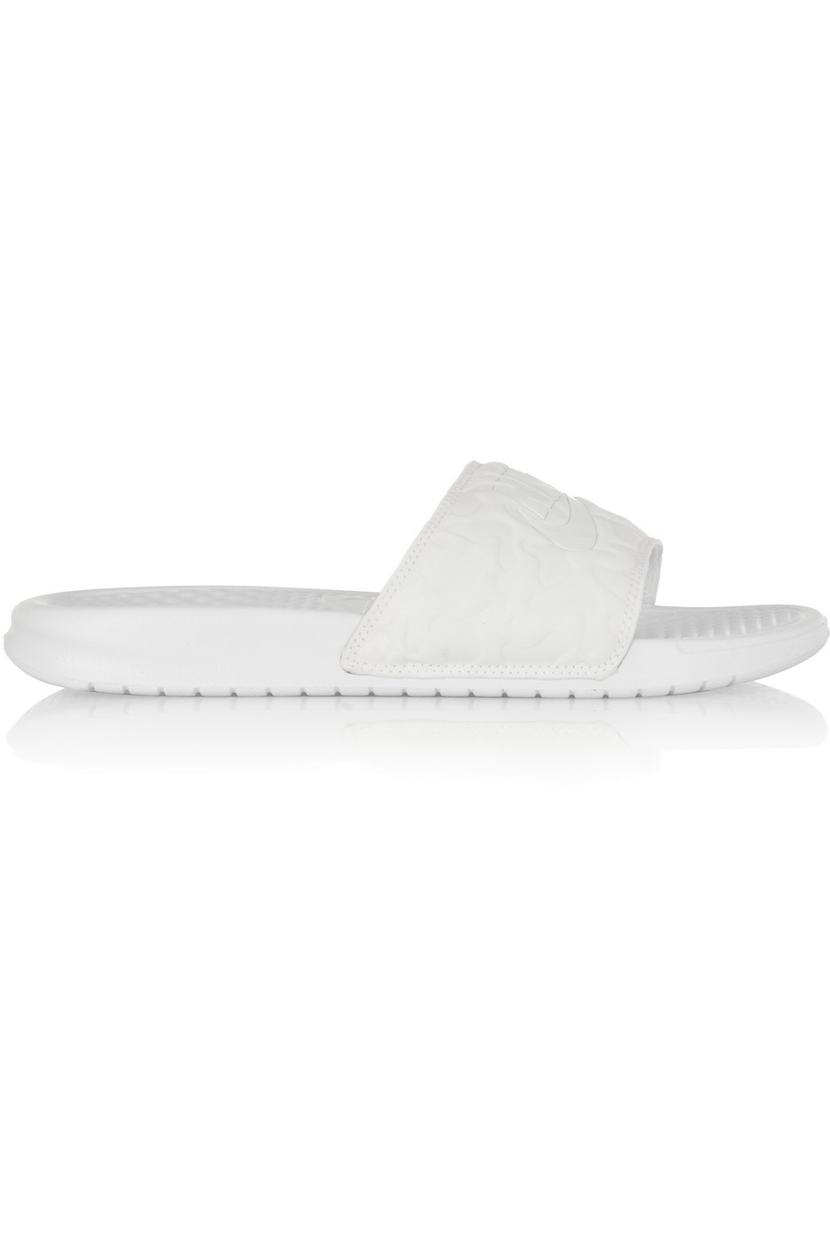 Lyst - Nike Benassi Rubber Slides in White