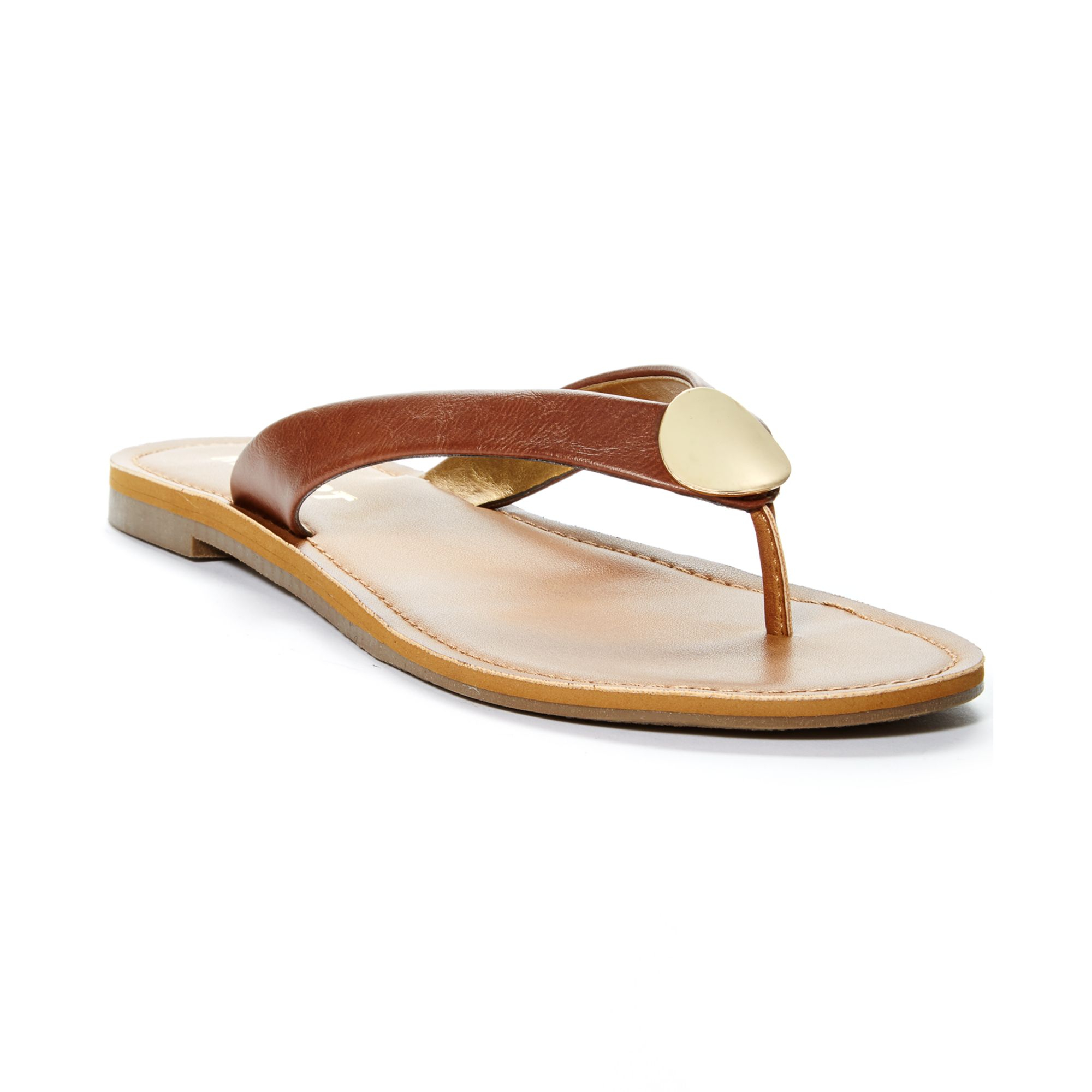 Report Sammy Thong Sandals in Brown | Lyst