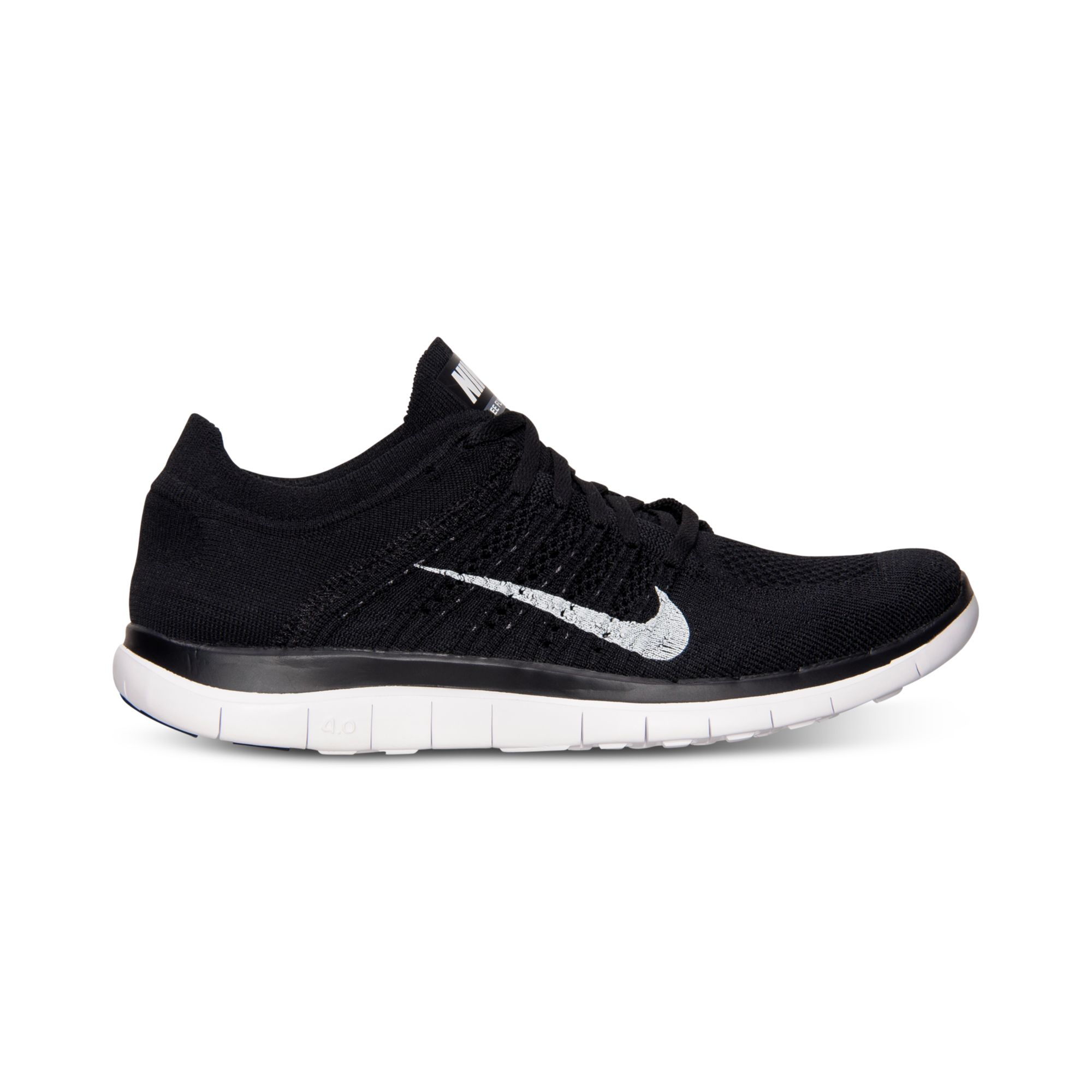 nike flyknit men's black