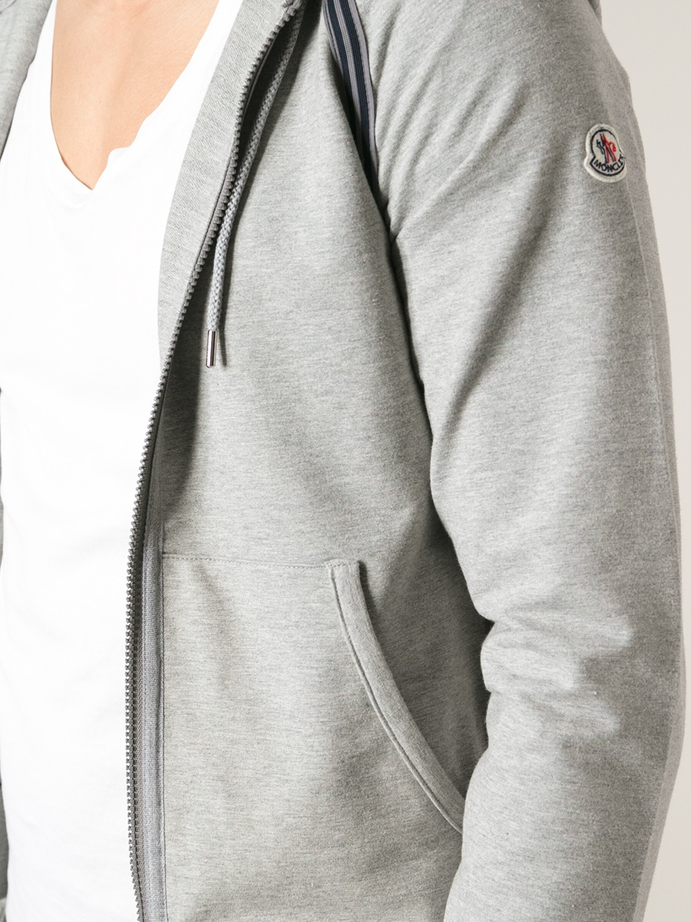 moncler grey zip up moncler grey zip up