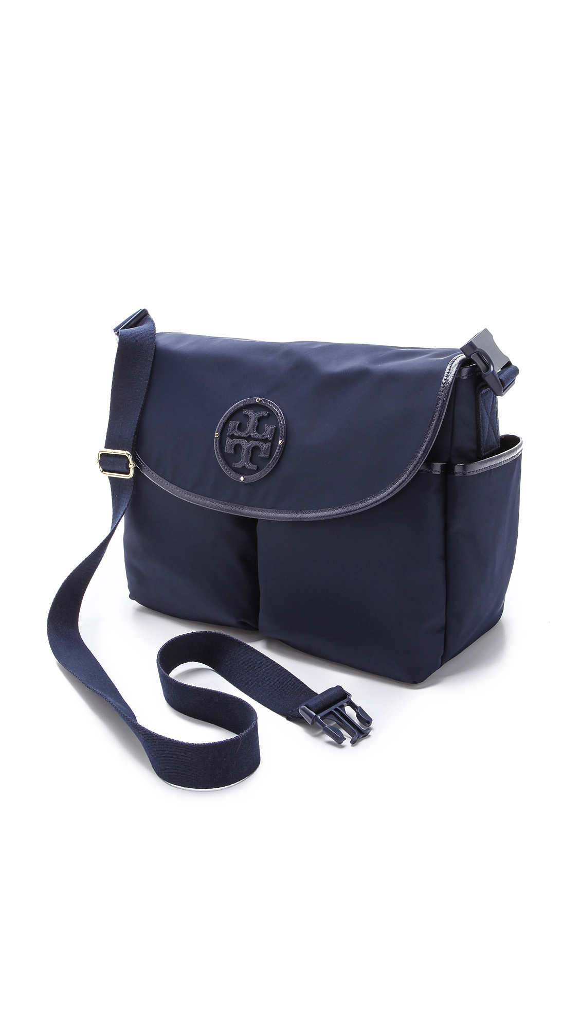 Tory Burch Billy Messenger Baby Bag in Violet Blue (Blue) - Lyst