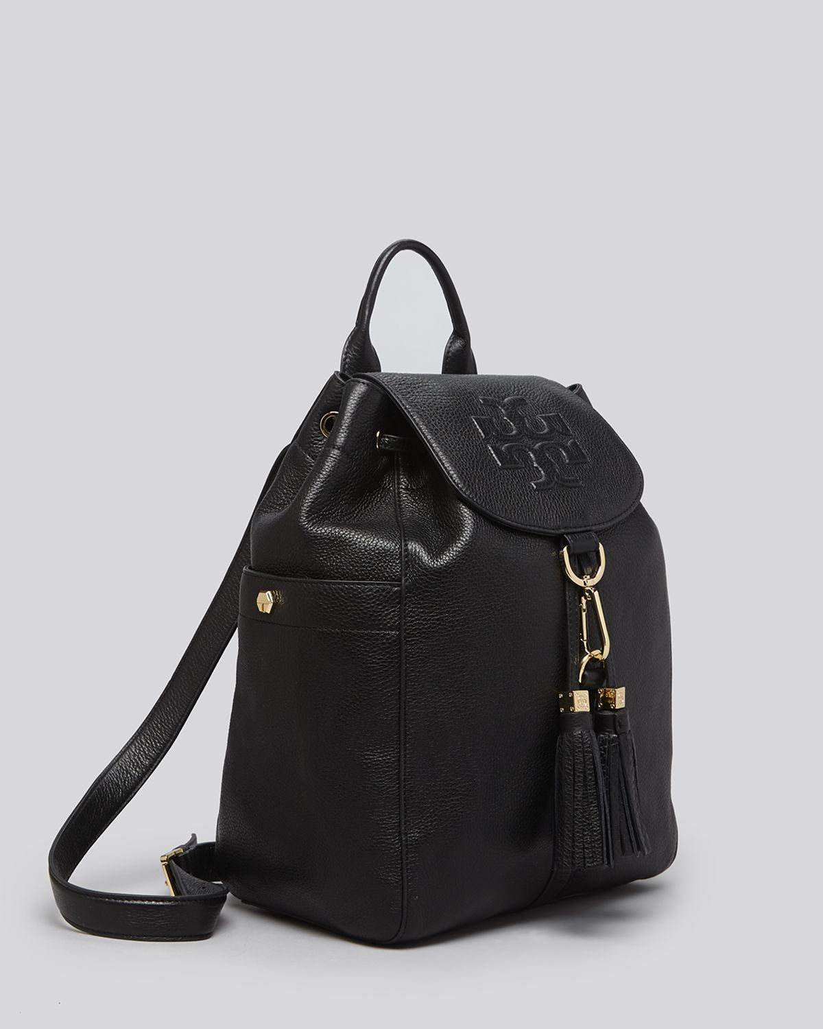 Lyst - Tory Burch Backpack - Thea in Black