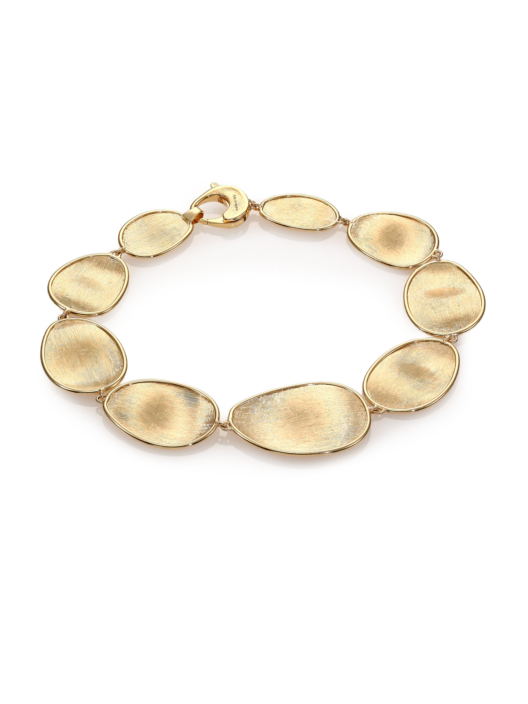 Marco bicego Lunaria 18k Yellow Gold Bracelet in Gold | Lyst