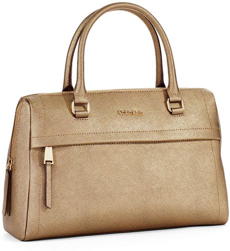 Calvin Klein Multi Carry Bag in Brown (Copper) | Lyst