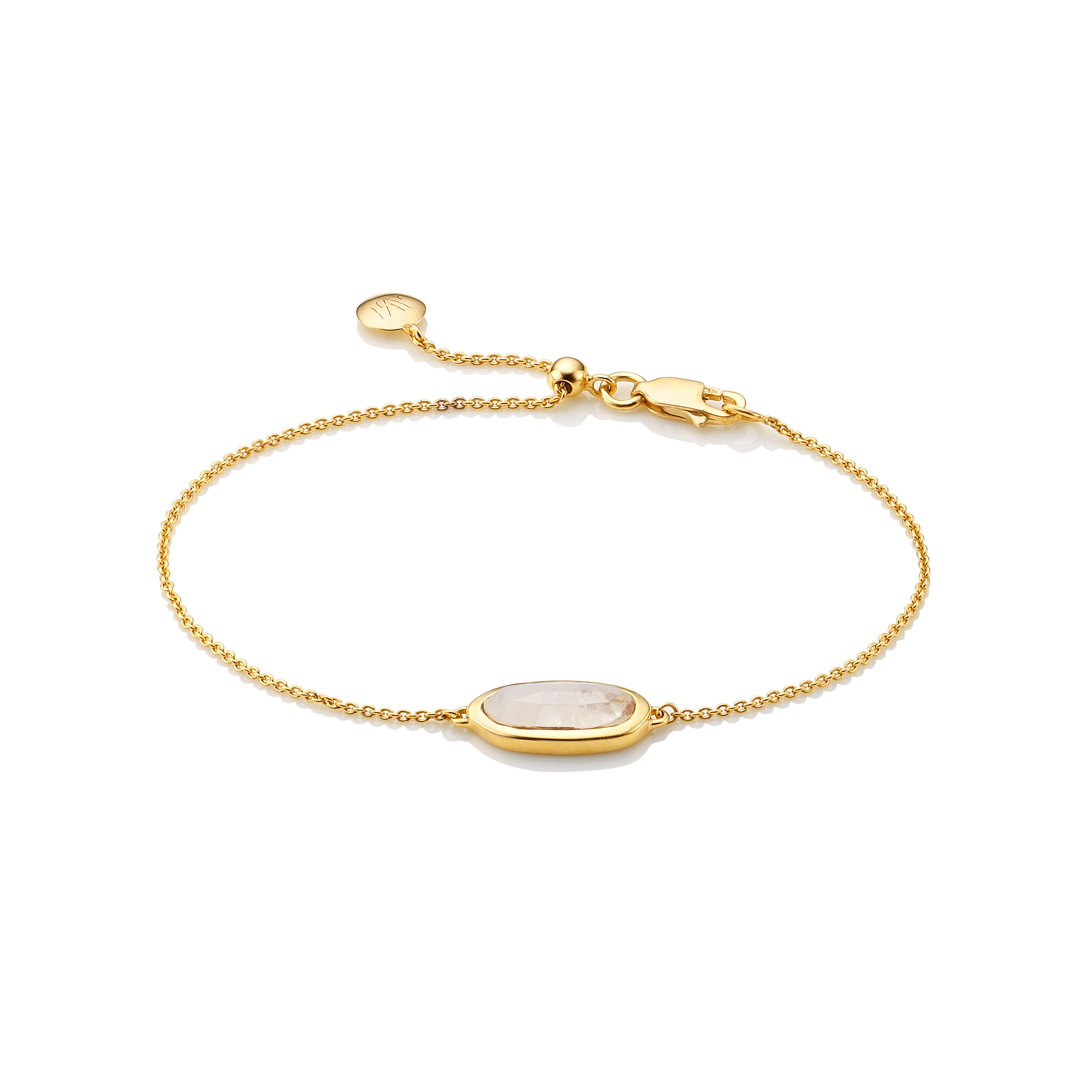 Monica vinader Vega Bracelet in Metallic Lyst