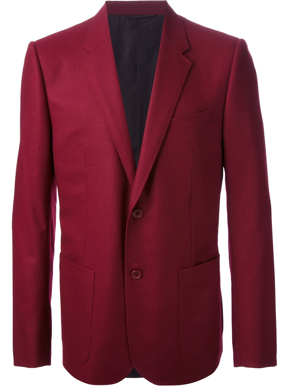 Balenciaga Formal Blazer in Red for Men - Lyst