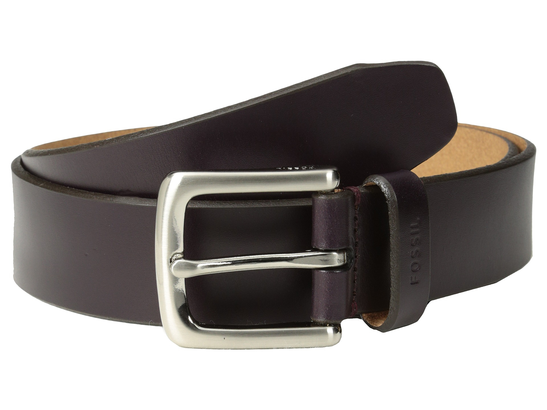 Fossil Joe Belt in Purple for Men Lyst