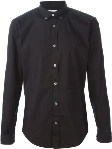 Black Button Down Shirt 112