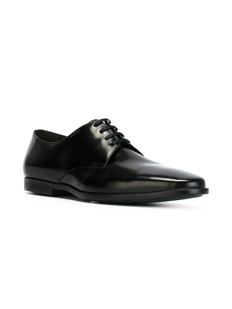 Kenzo 'justice' Derby Shoes in Black for Men | Lyst