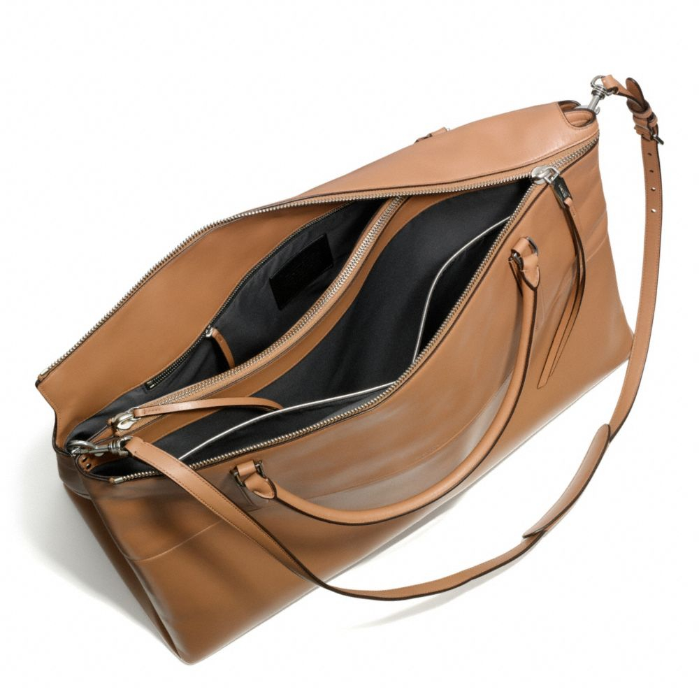 Lyst - Coach The Weekend Borough Bag in Retro Glove Tan Leather in Brown