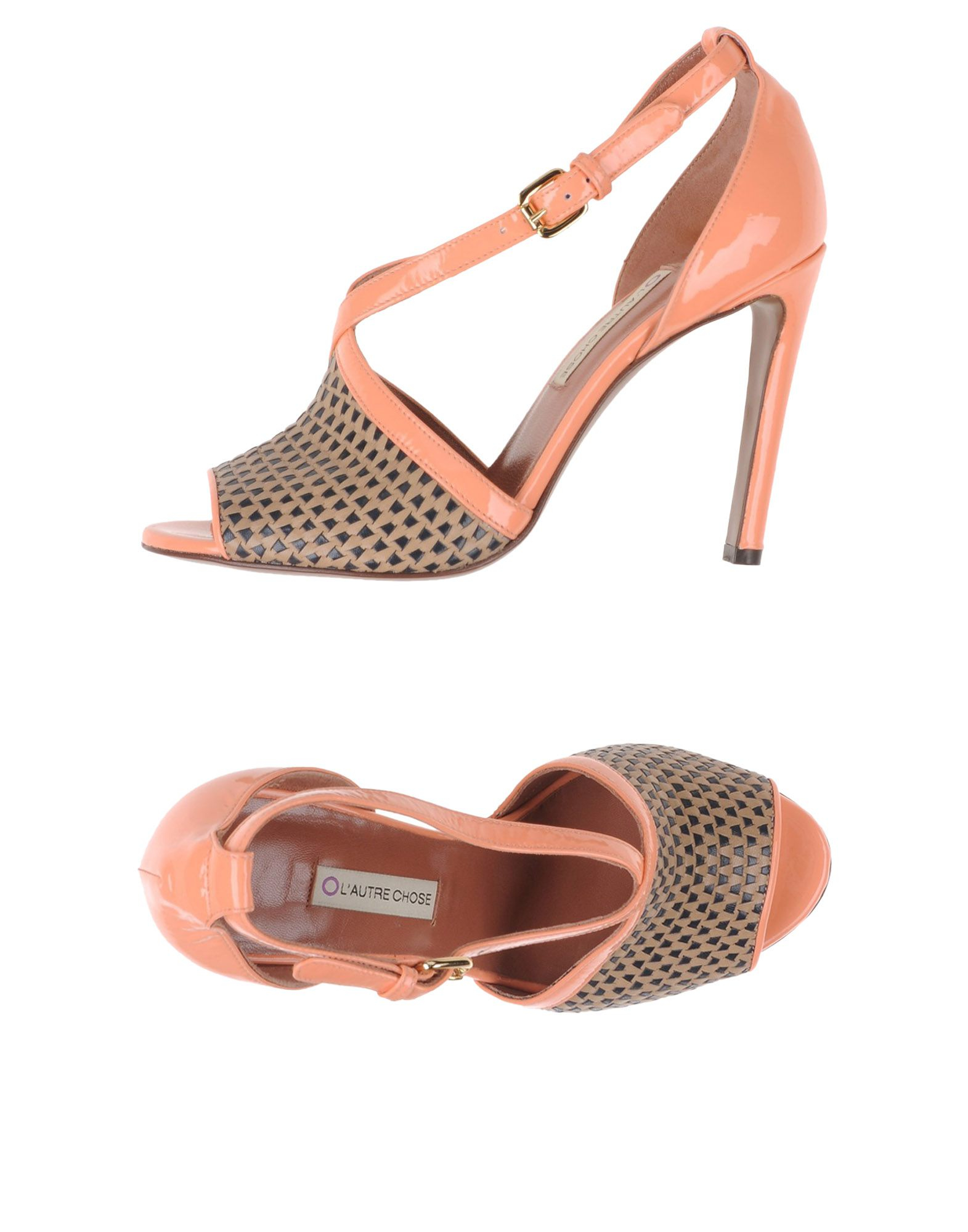 L'autre chose Sandals in Pink (Salmon pink) - Save 59% | Lyst