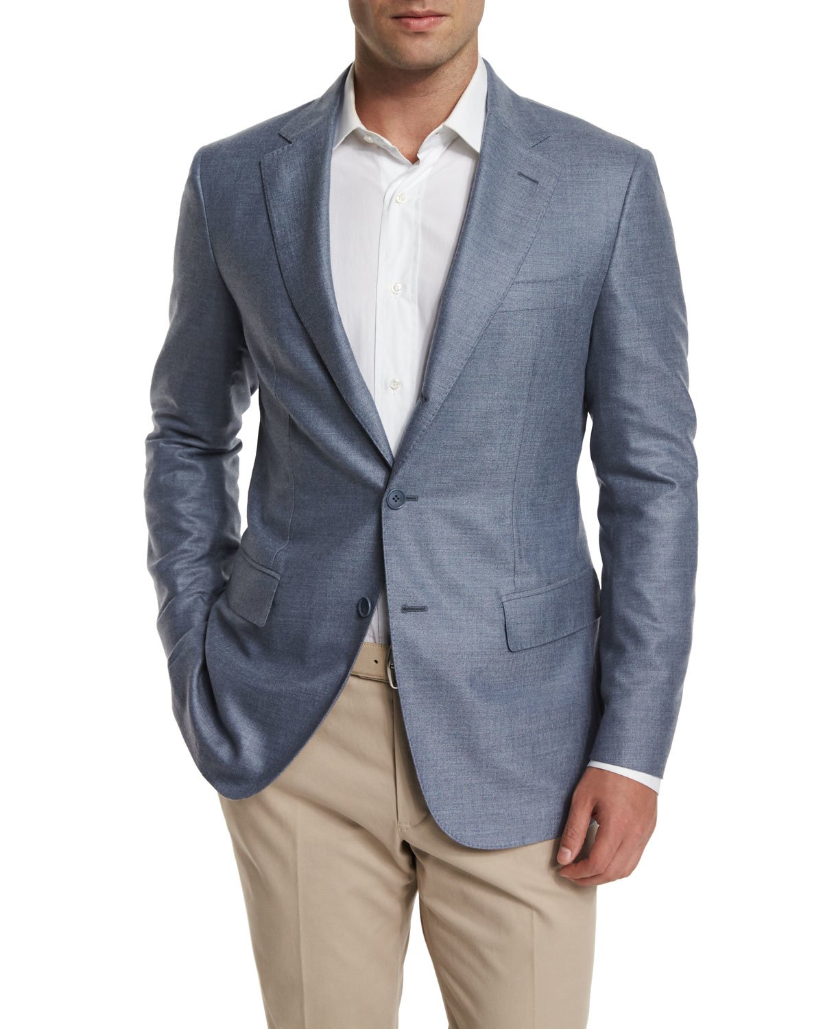 Lyst - Loro Piana Madrid Cashmere Twill Sport Jacket in Gray for Men