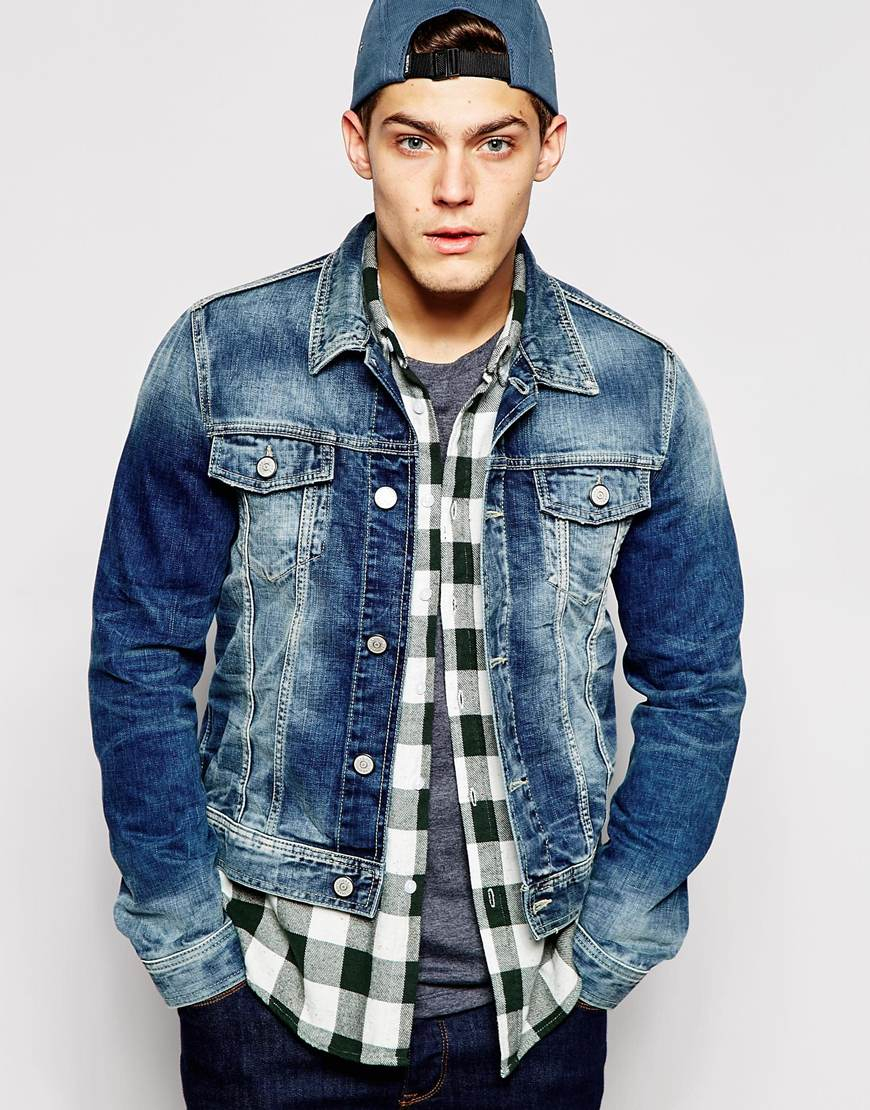 jack & jones blue jacket