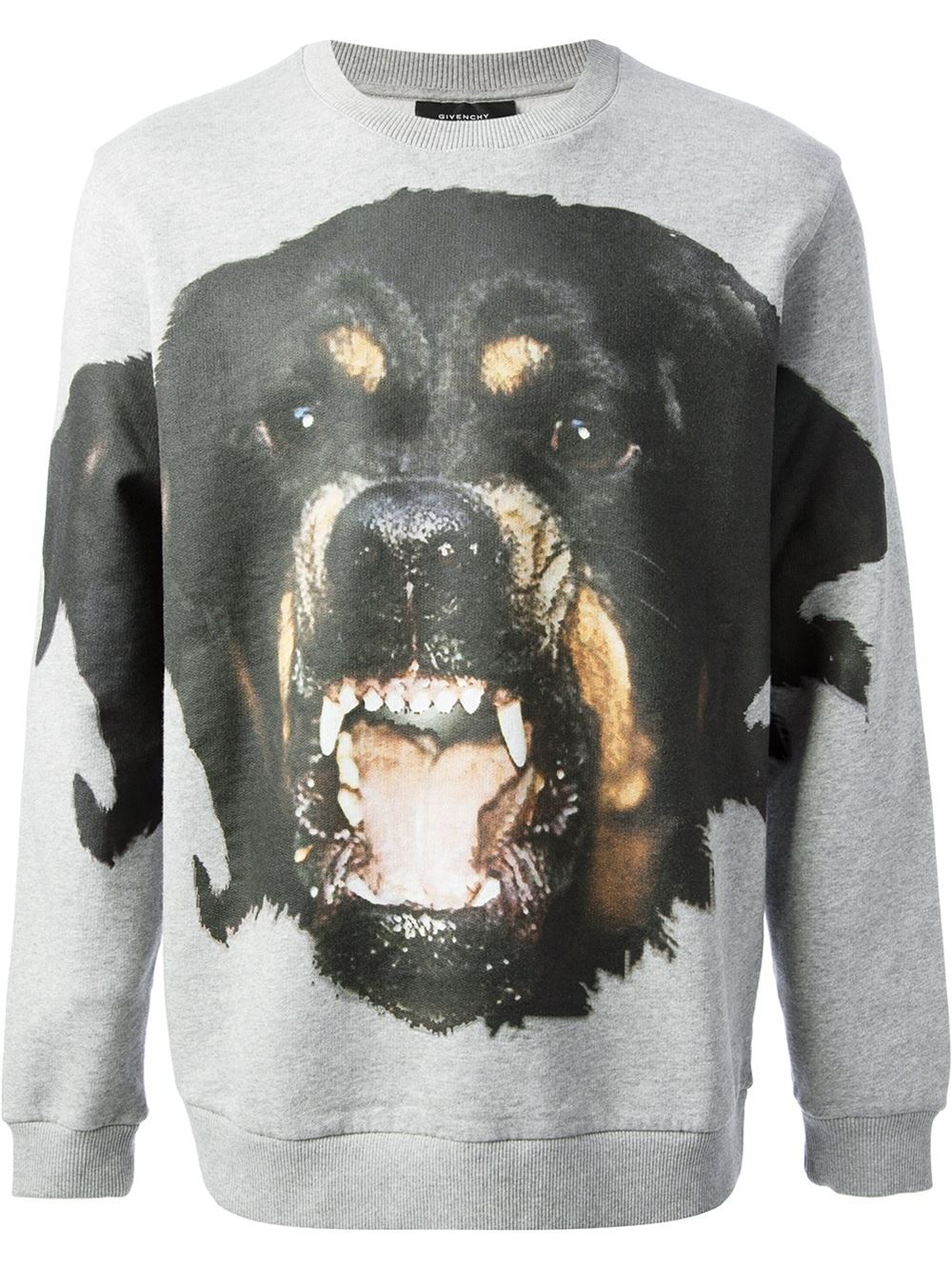 Givenchy rottweiler t shirt grey grand forks