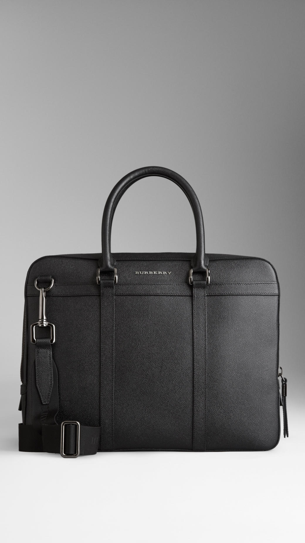 Lyst - Burberry London Leather Briefcase in Black for Men