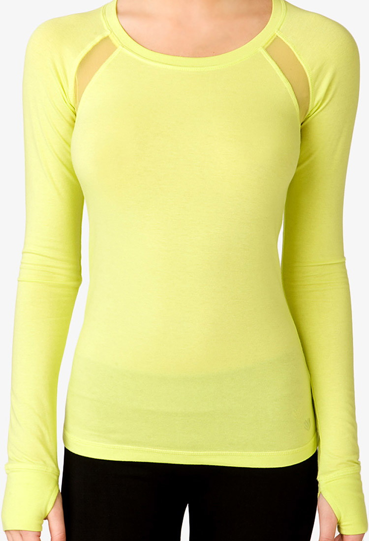 6 Day Yellow Workout Top for Beginner