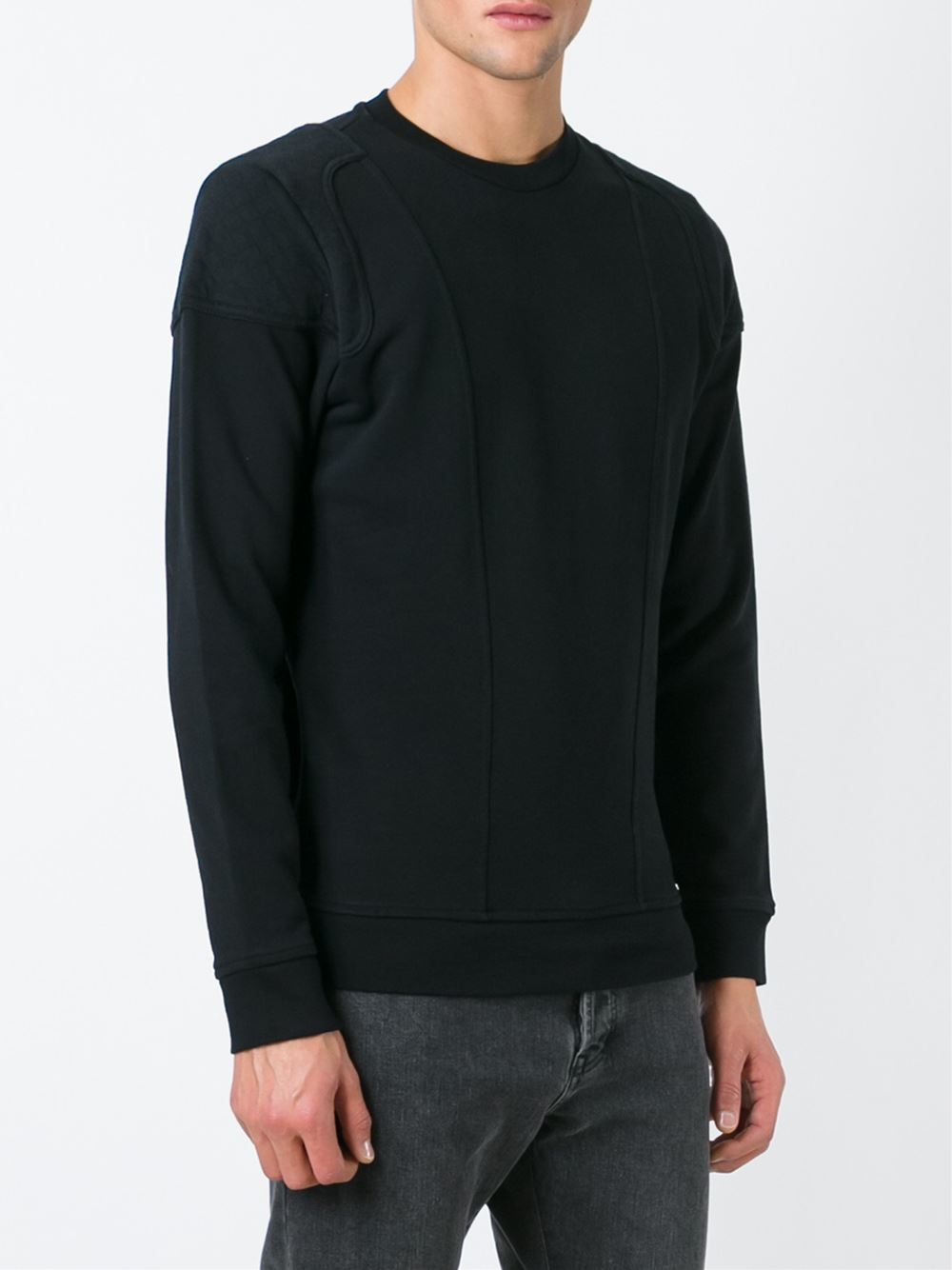 mens round neck sweatshirt