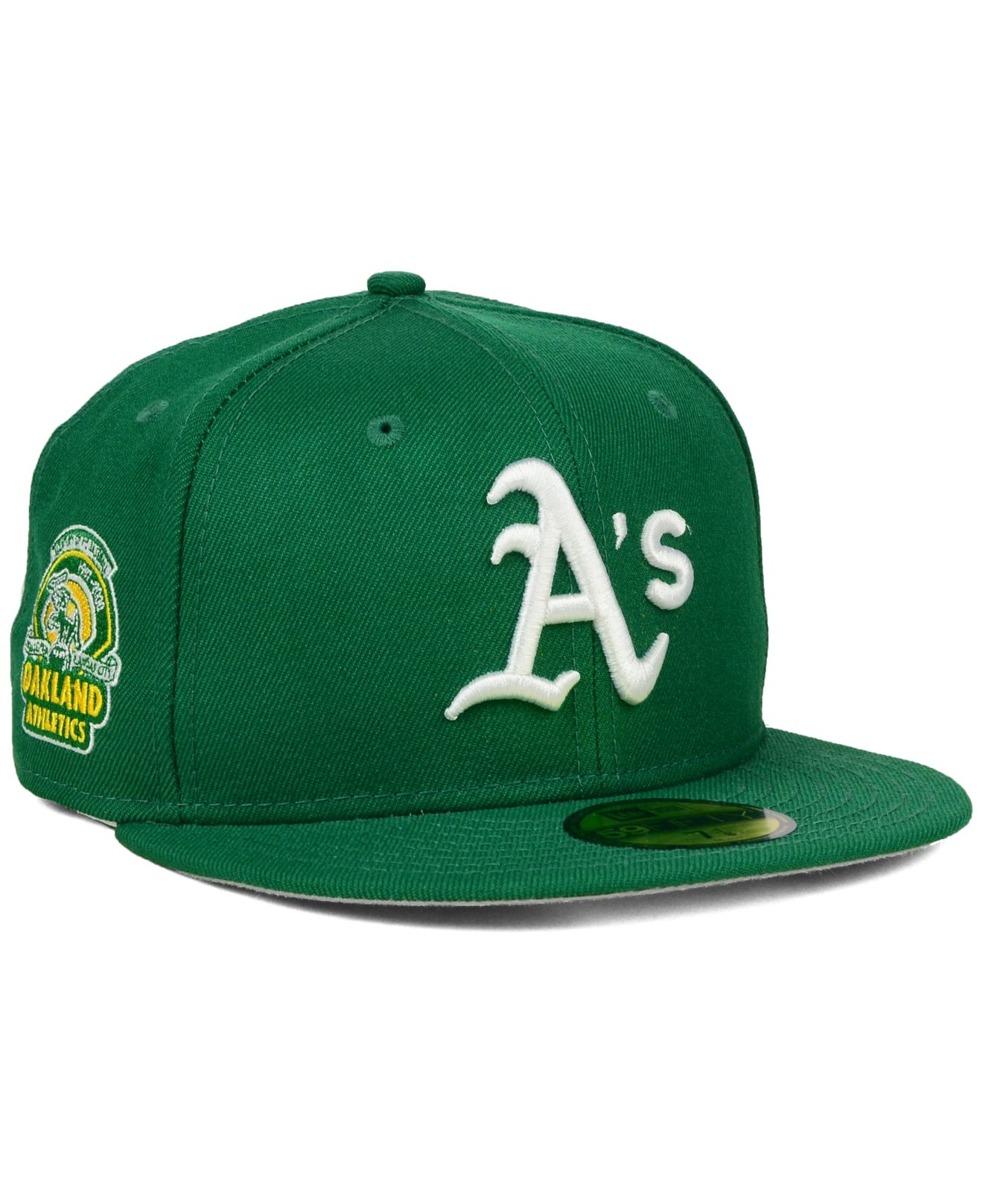 Ktz Oakland Athletics Anniversary Patch 59fifty Cap in Green for Men | Lyst