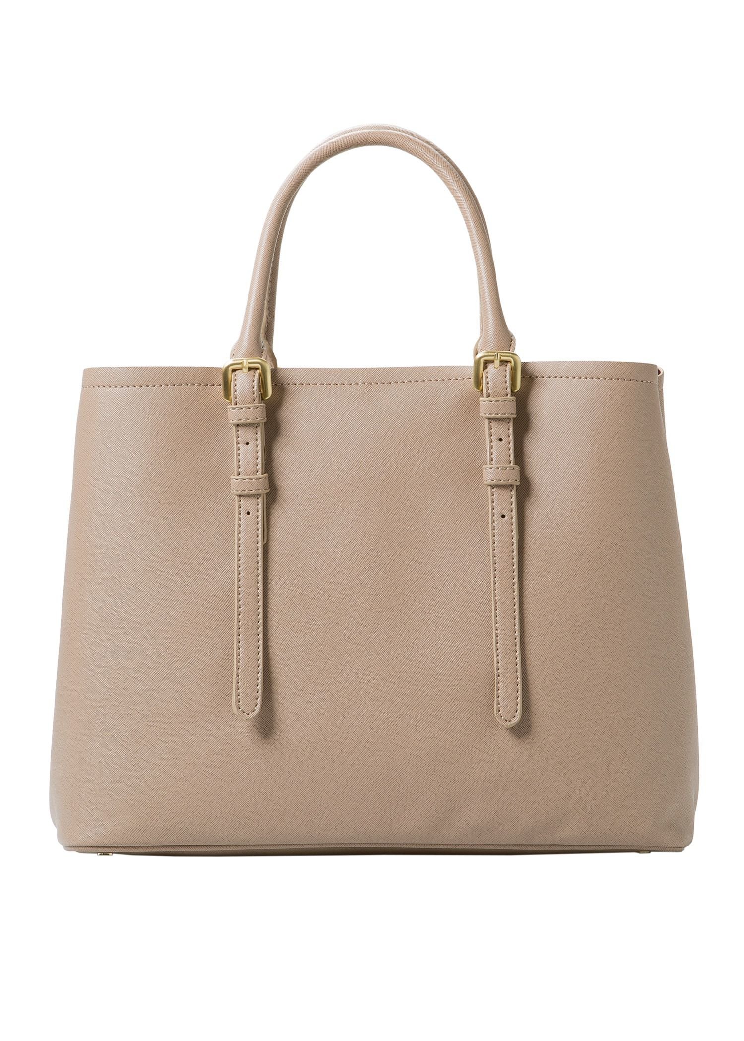 Mango Adjustable Tote Bag in Beige (Brown) | Lyst