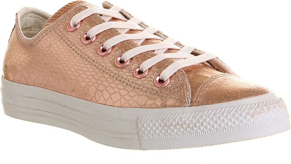 Converse All Star Ox Rose Gold / White Converse All Star Ox Rose Gold / White