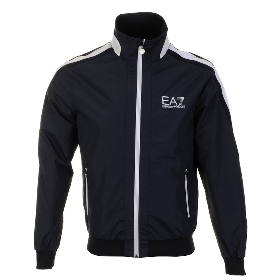 Emporio Armani Ea7 Emporio Woven Jacket in Blue for Men (Navy) | Lyst